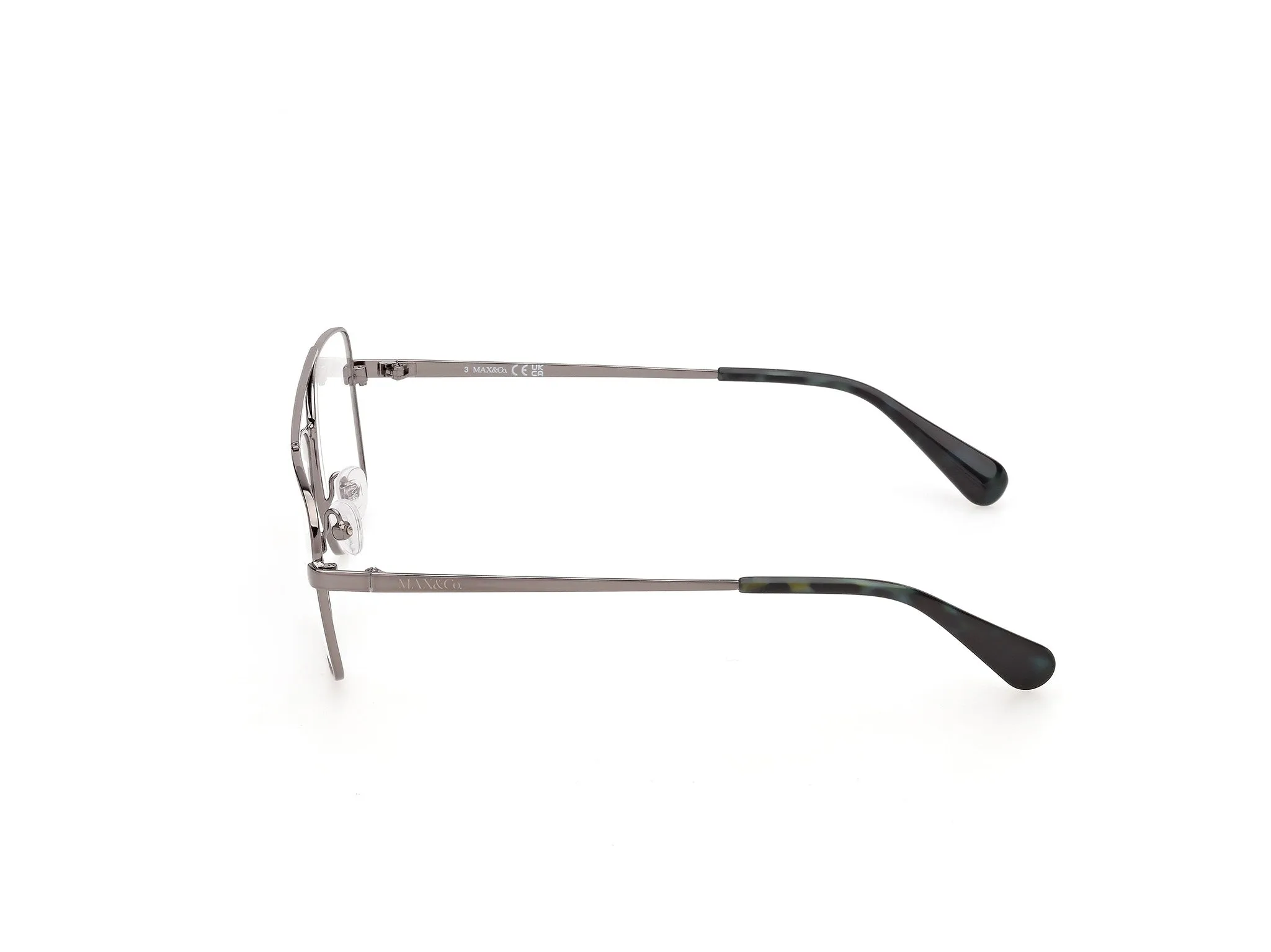 MAX&Co MO5236 12 Montature da vista Metallo Grigio Squadrata Normale - immagine 3