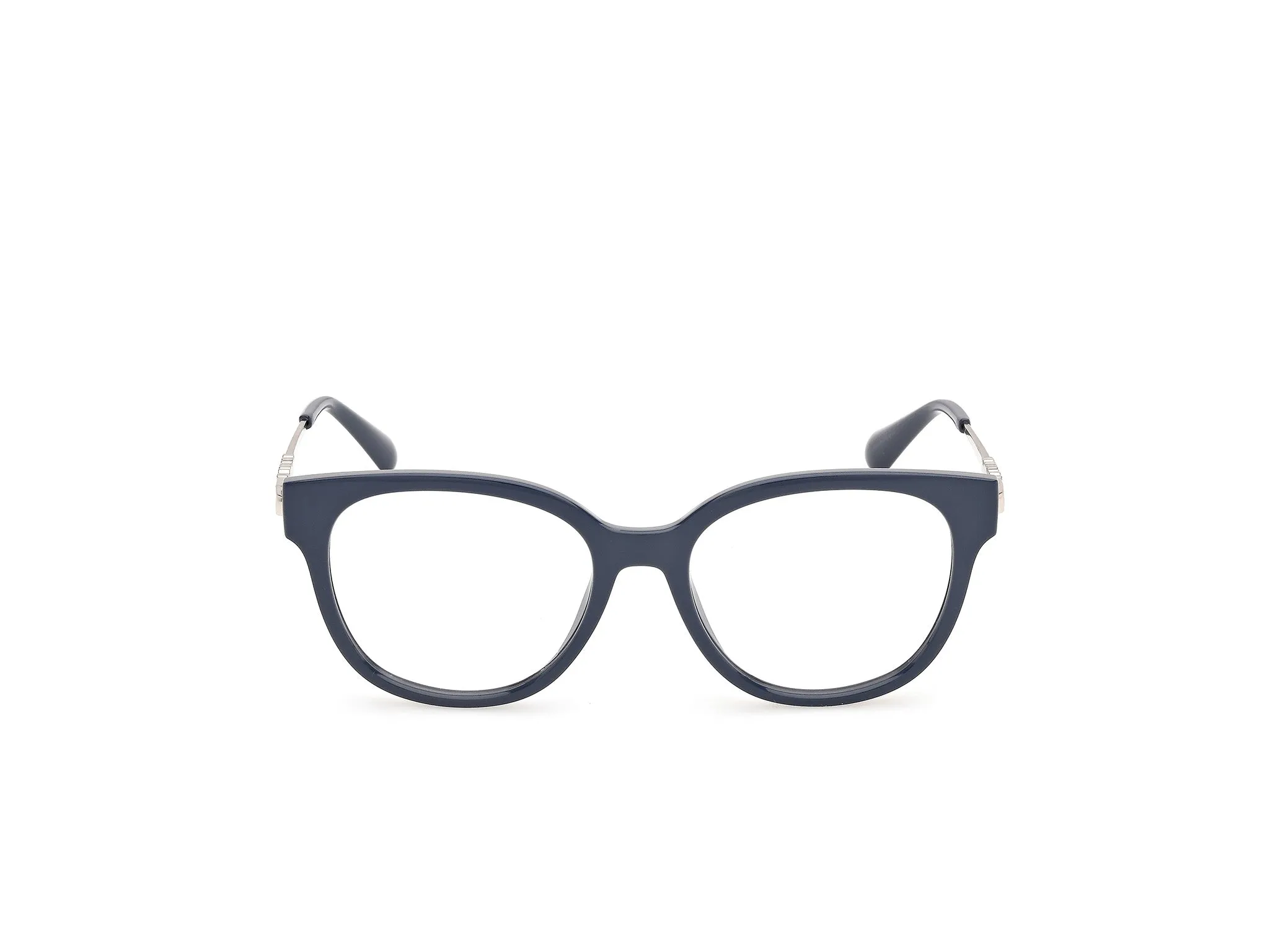 MAX&Co MO5235 90 Montature da vista Iniettato Blu Rotonda Normale - immagine 2