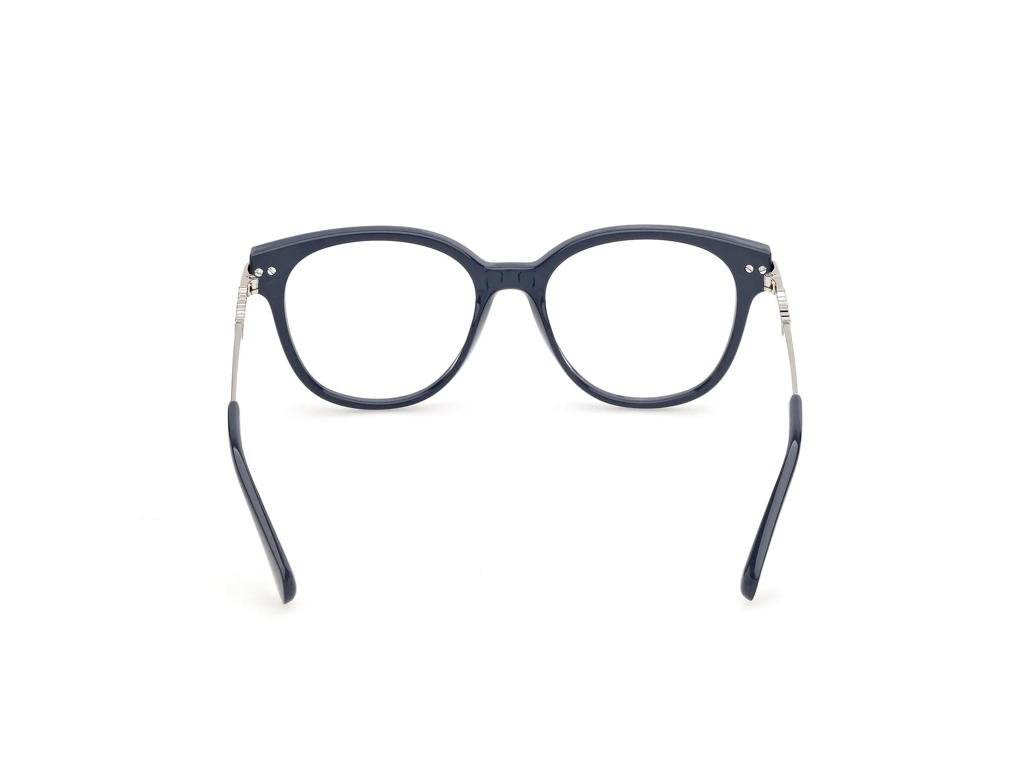 MAX&Co MO5235 90 Montature da vista Iniettato Blu Rotonda Normale - immagine 4