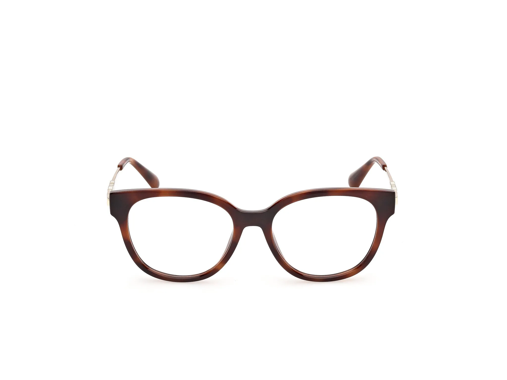 MAX&Co MO5235 52 Montature da vista Iniettato Havana Rotonda Normale - immagine 2