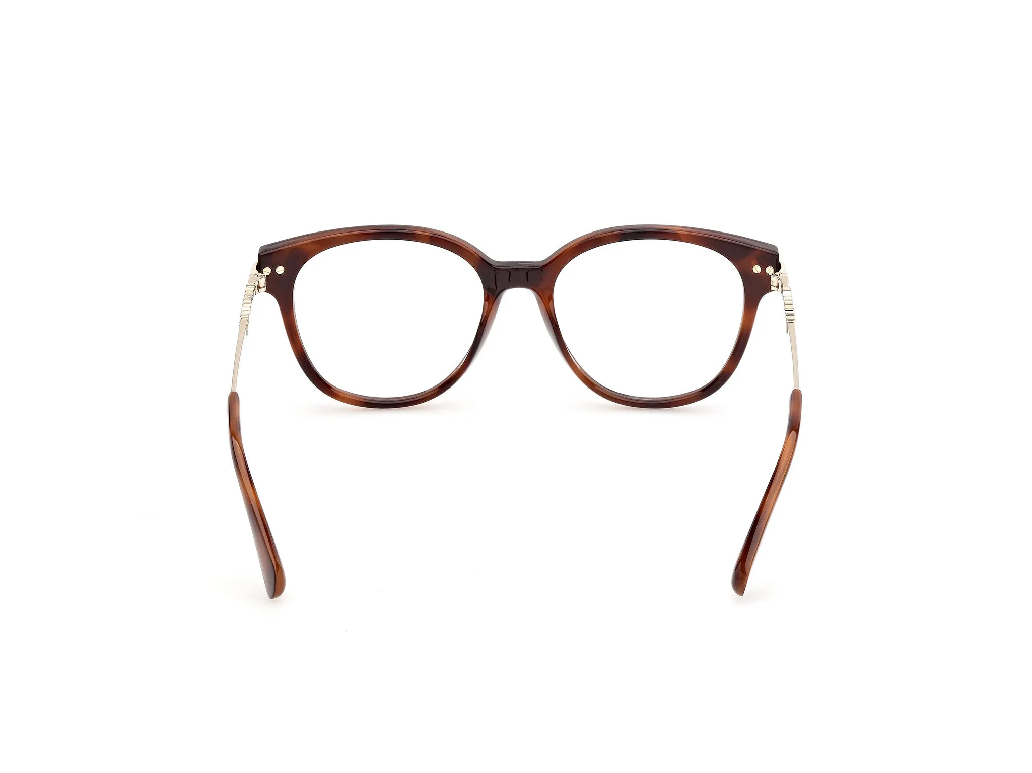 MAX&Co MO5235 52 Montature da vista Iniettato Havana Rotonda Normale - immagine 4