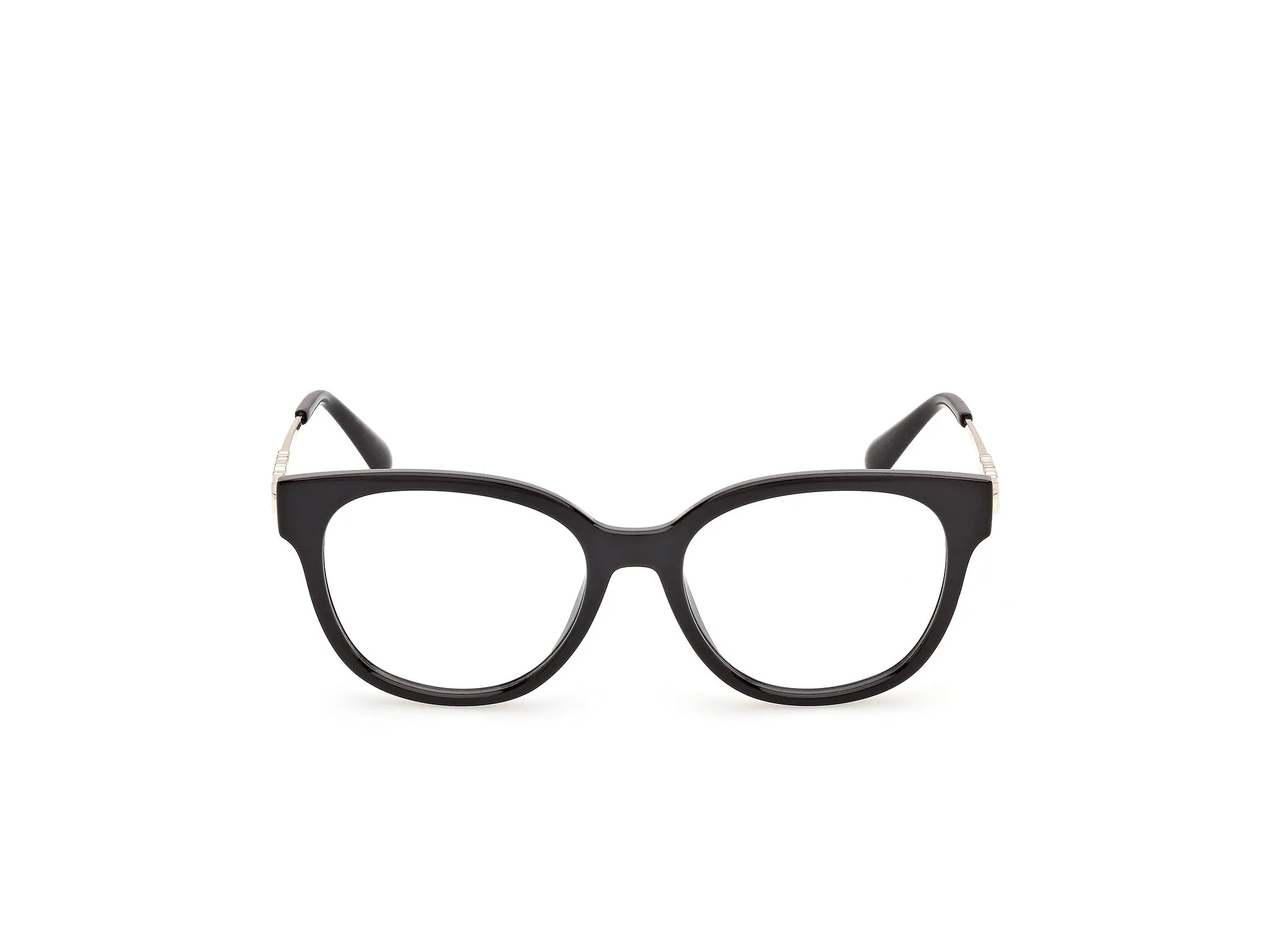 MAX&Co MO5235 1 Montature da vista Iniettato Nero Rotonda Normale - immagine 2