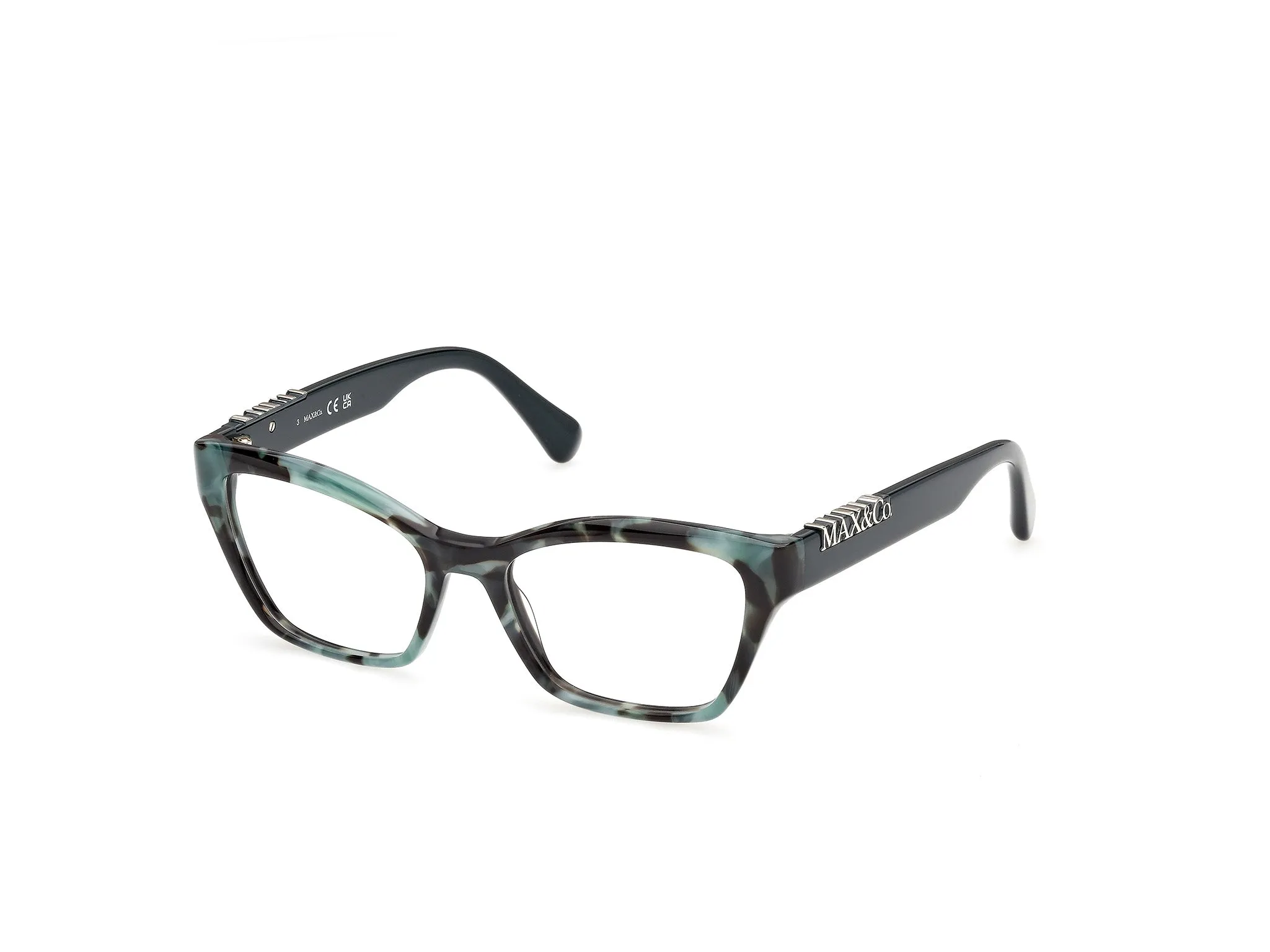 MAX&Co MO5232 55 Montature da vista Acetato Havana Squadrata Normale - immagine 1