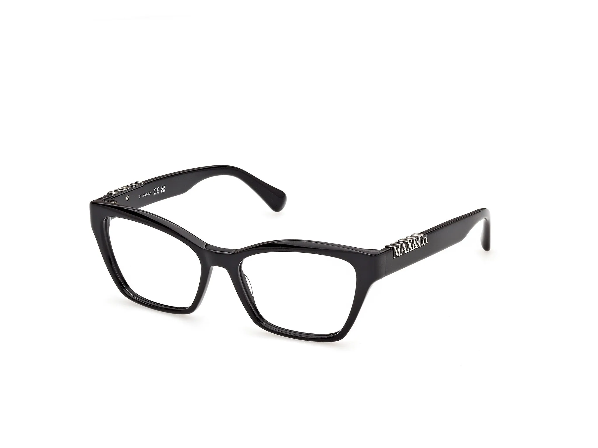MAX&Co MO5232 1 Montature da vista Acetato Nero Squadrata Normale - immagine 1