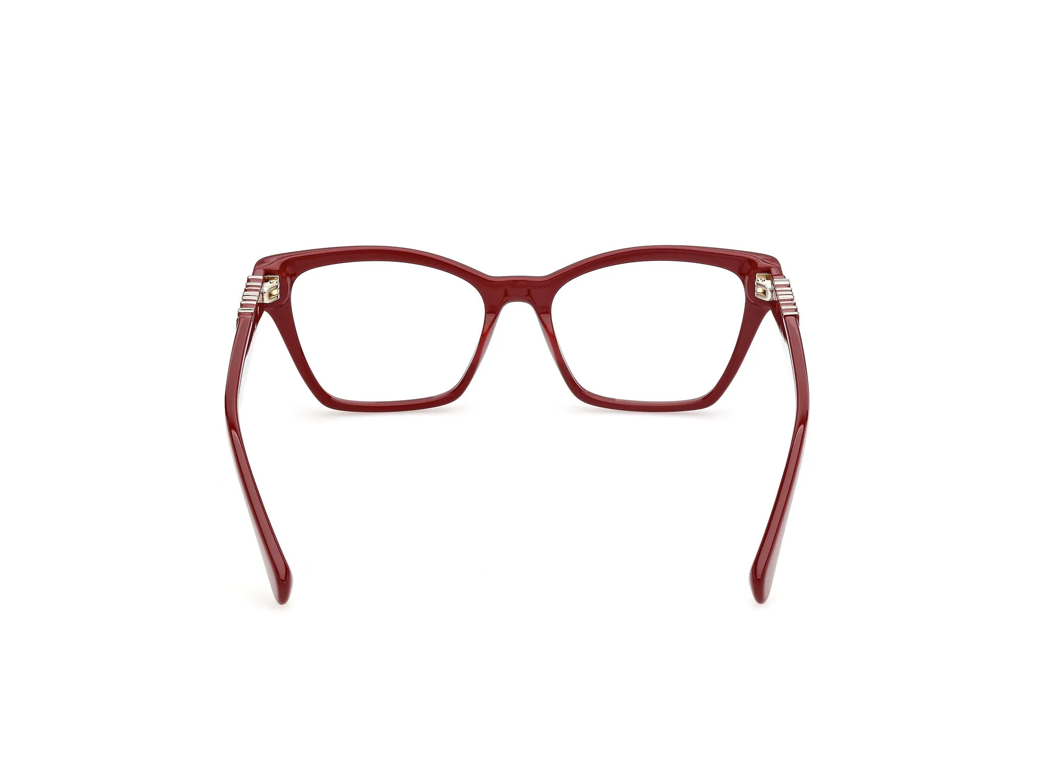 MAX&Co MO5232 69 Montature da vista Acetato Bordeaux Squadrata Normale - immagine 4