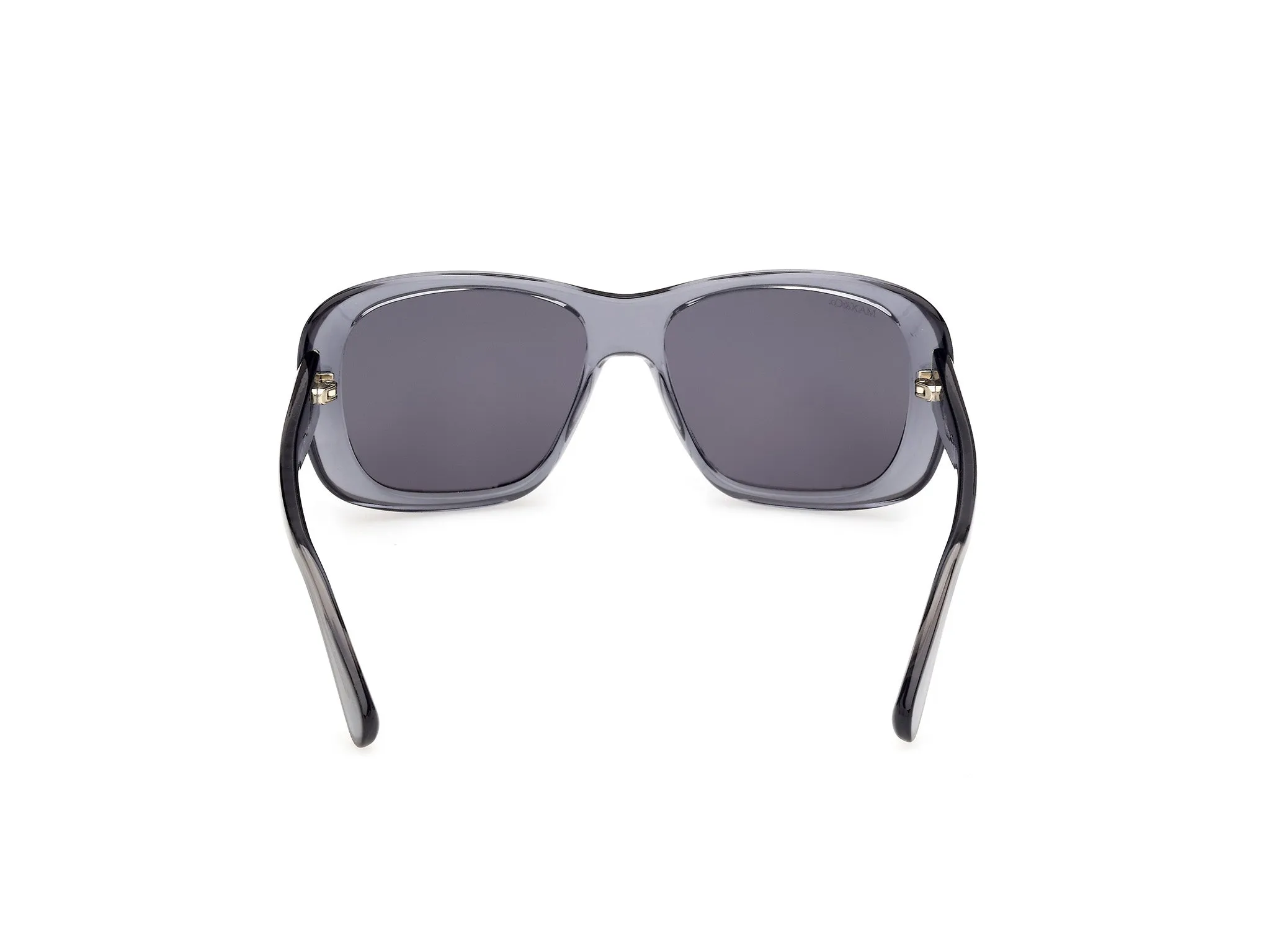 MAX&Co MO0177 84A Occhiali da sole Iniettato Blu Fumo Squadrata Normale - immagine 4