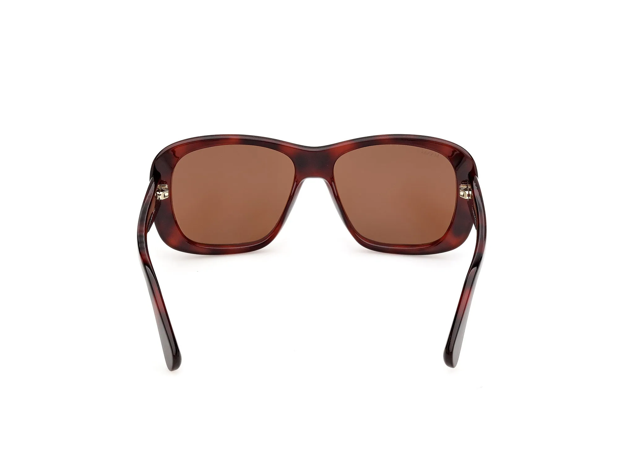 MAX&Co MO0177 52E Occhiali da sole Iniettato Havana Marrone Squadrata Normale - immagine 4