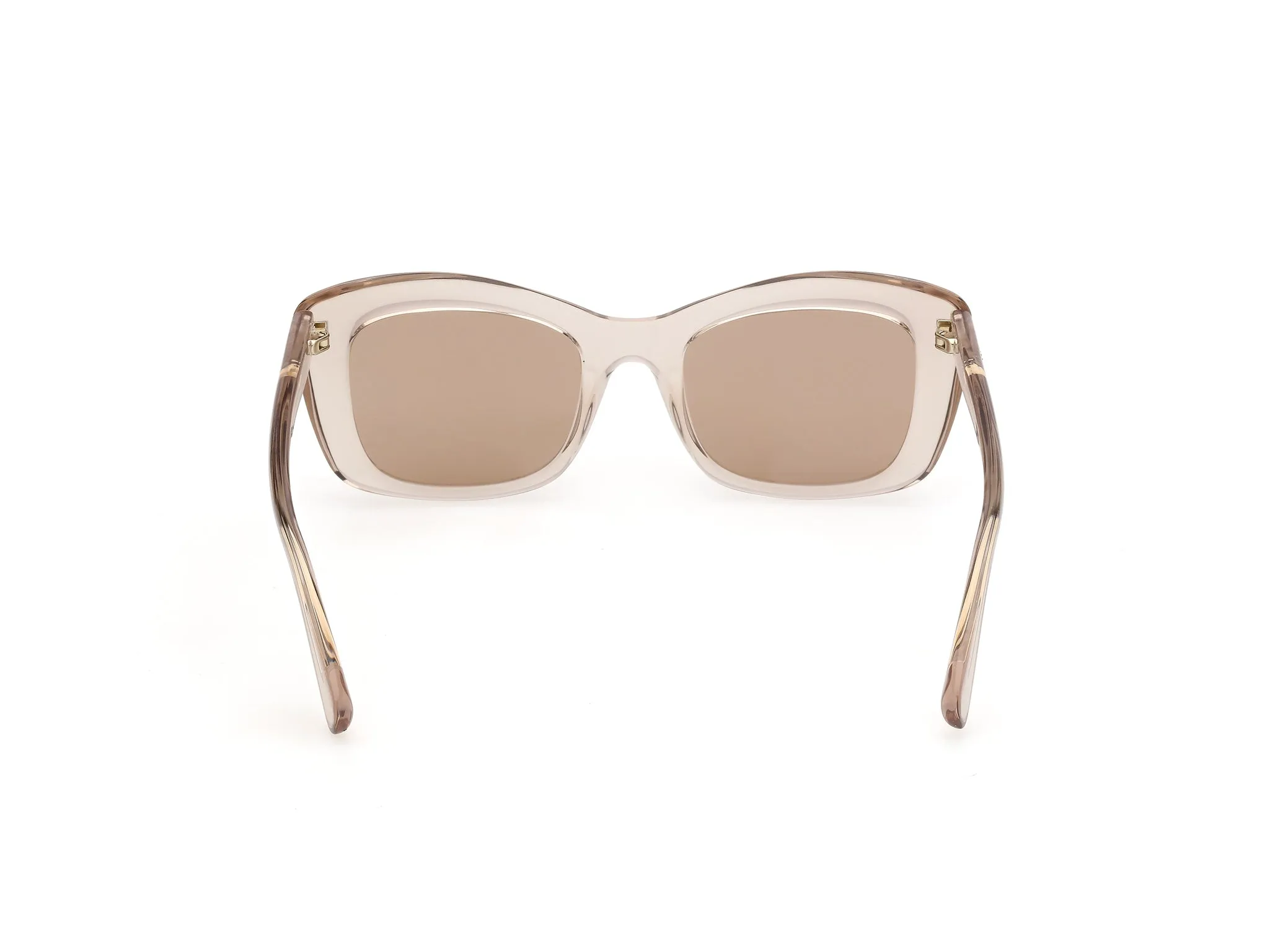 MAX&Co MO0176 57E Occhiali da sole Iniettato Beige Marrone Farfalla Normale - immagine 4
