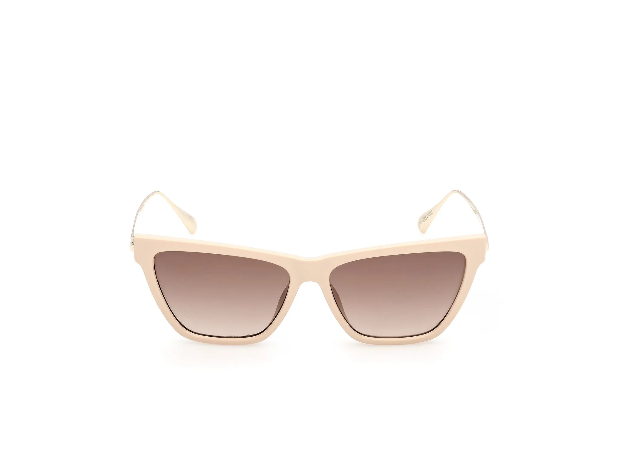 MAX&Co MO0174 57F Occhiali da sole Iniettato Beige Marrone Cat Eye Normale - immagine 2