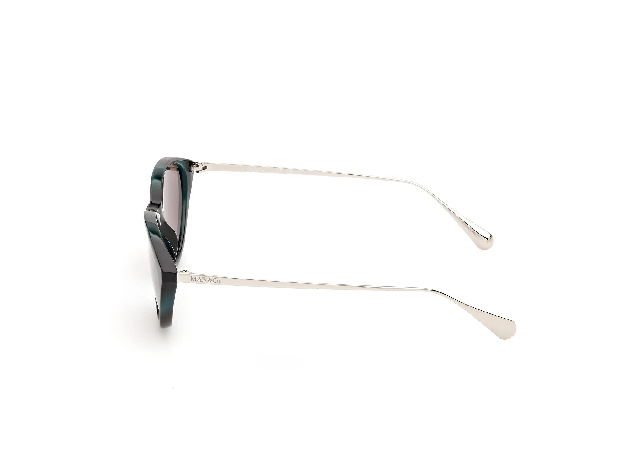 MAX&Co MO0173 55E Occhiali da sole Iniettato Havana Marrone Maschera Normale - immagine 3