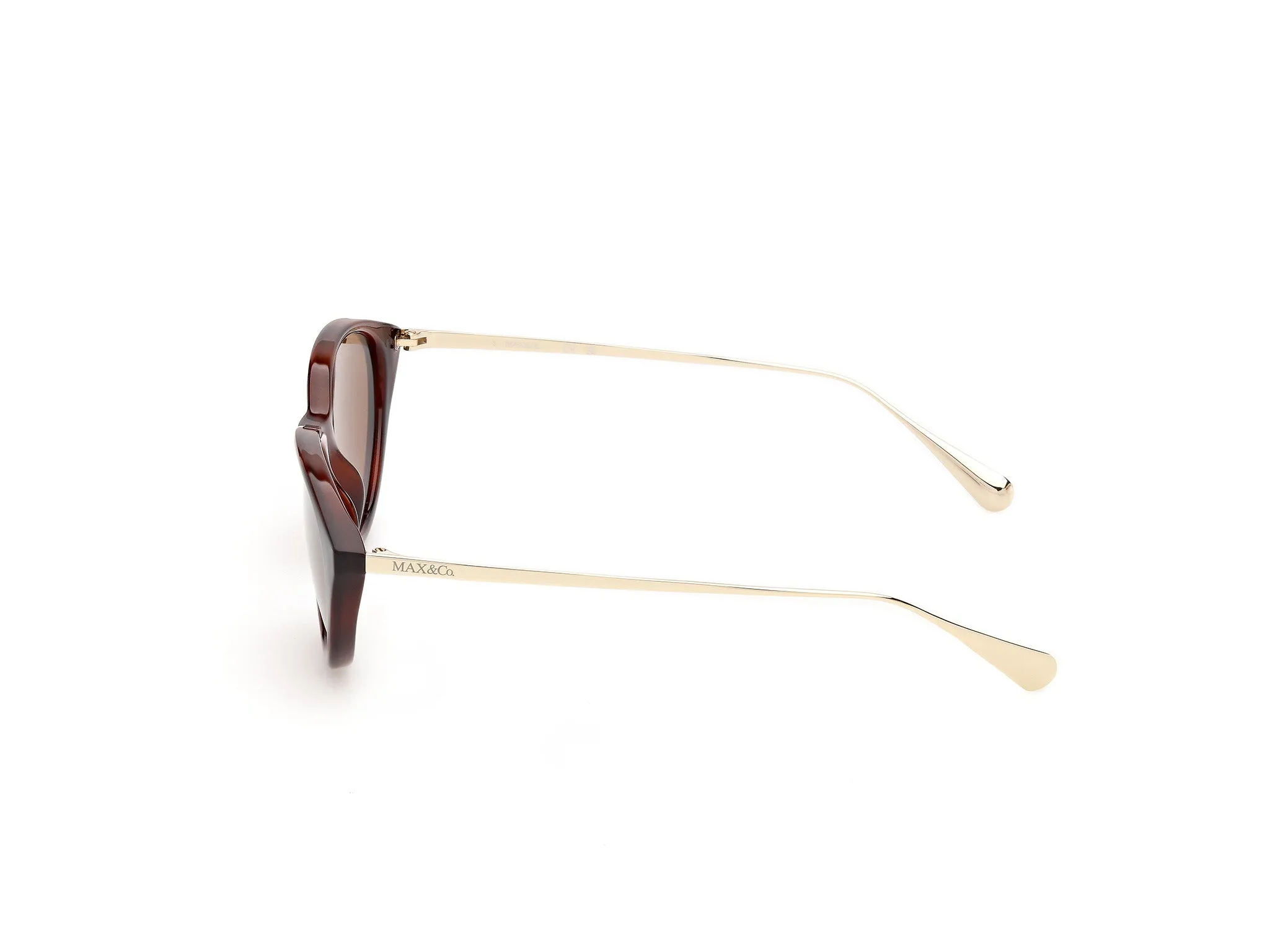 MAX&Co MO0173 52E Occhiali da sole Iniettato Havana Marrone Maschera Normale - immagine 3