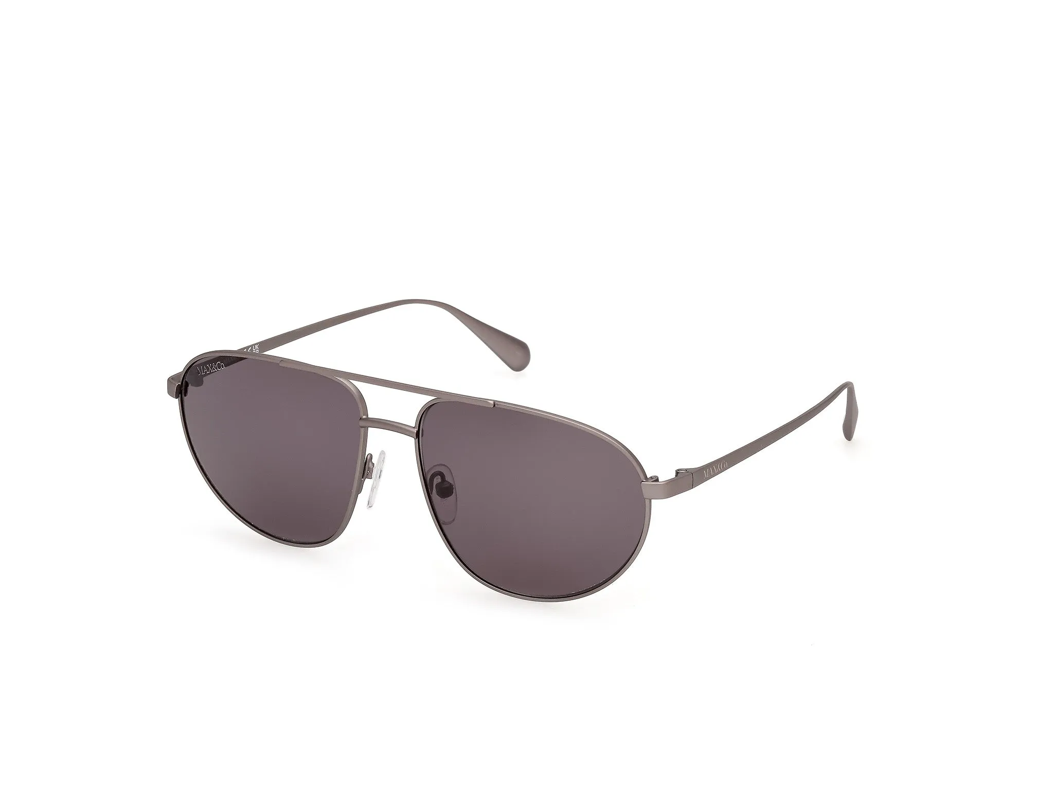 MAX&Co MO0172 13A Occhiali da sole Metallo Grigio Fumo Pilot Normale - immagine 1