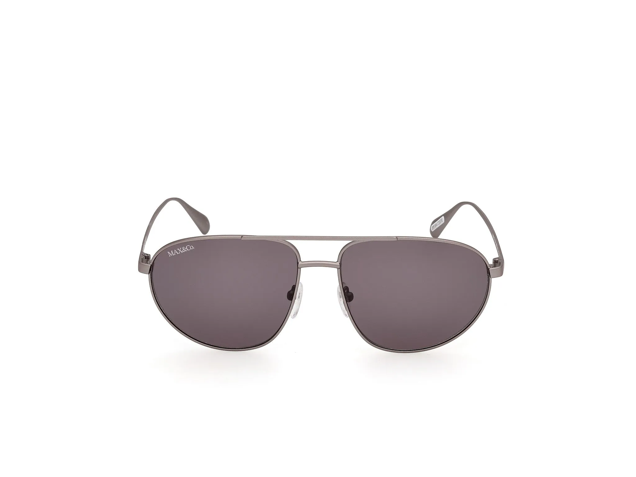 MAX&Co MO0172 13A Occhiali da sole Metallo Grigio Fumo Pilot Normale - immagine 2