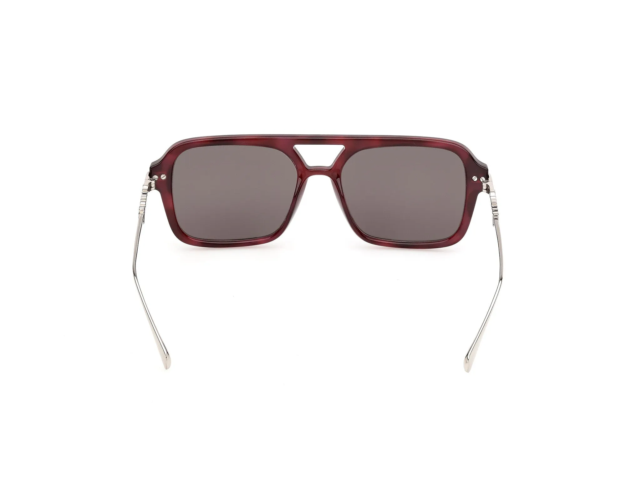 MAX&Co MO0171 54A Occhiali da sole Iniettato Havana Fumo Squadrata Normale - immagine 4