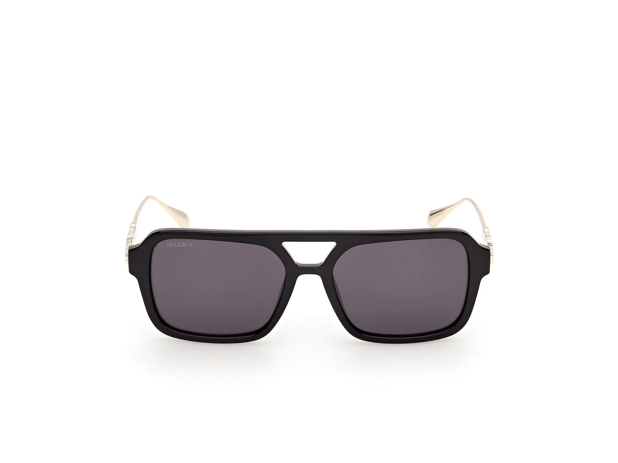 MAX&Co MO0171 52E Occhiali da sole Iniettato Havana Marrone Squadrata Normale - immagine 2