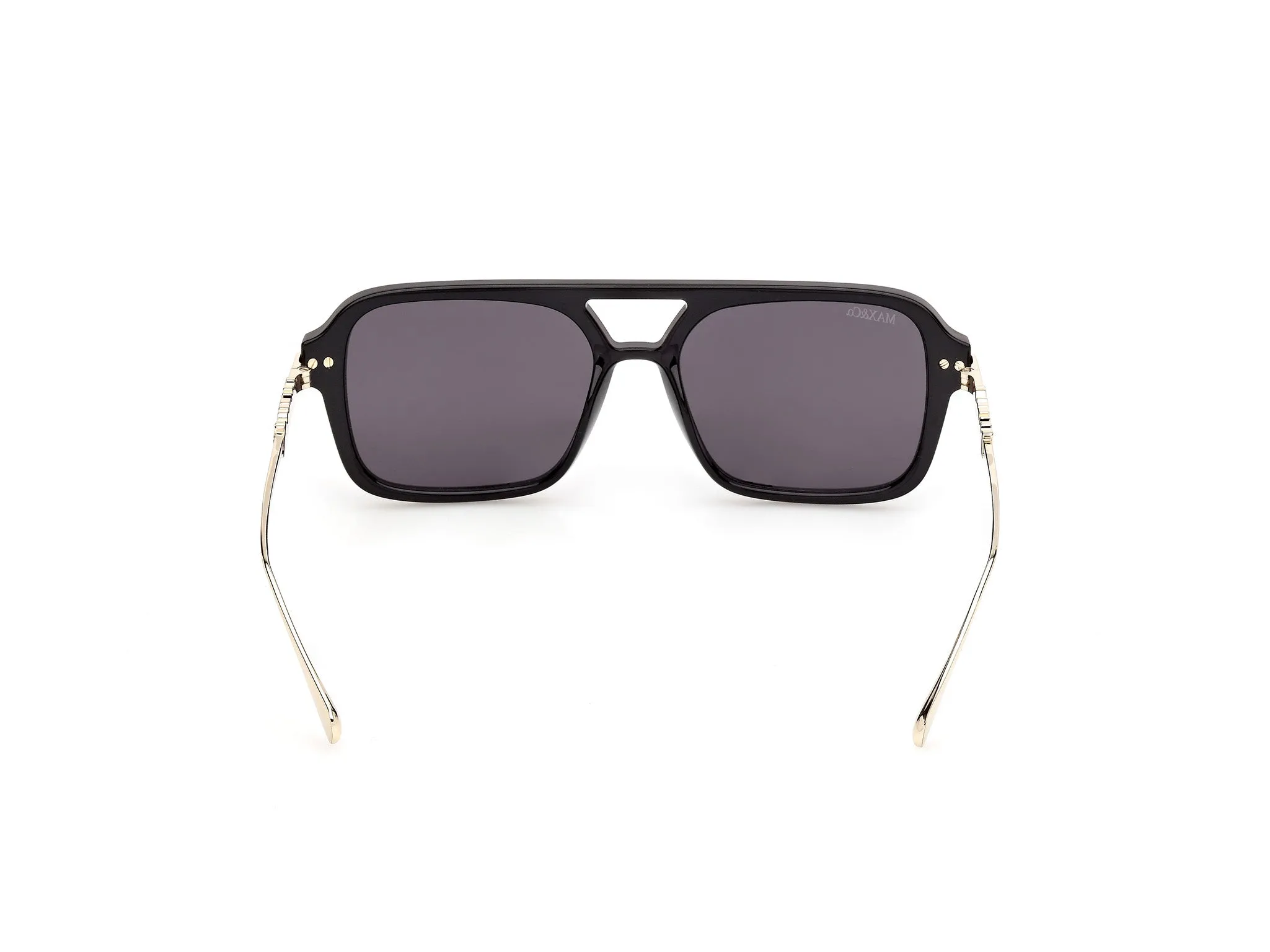 MAX&Co MO0171 52E Occhiali da sole Iniettato Havana Marrone Squadrata Normale - immagine 4