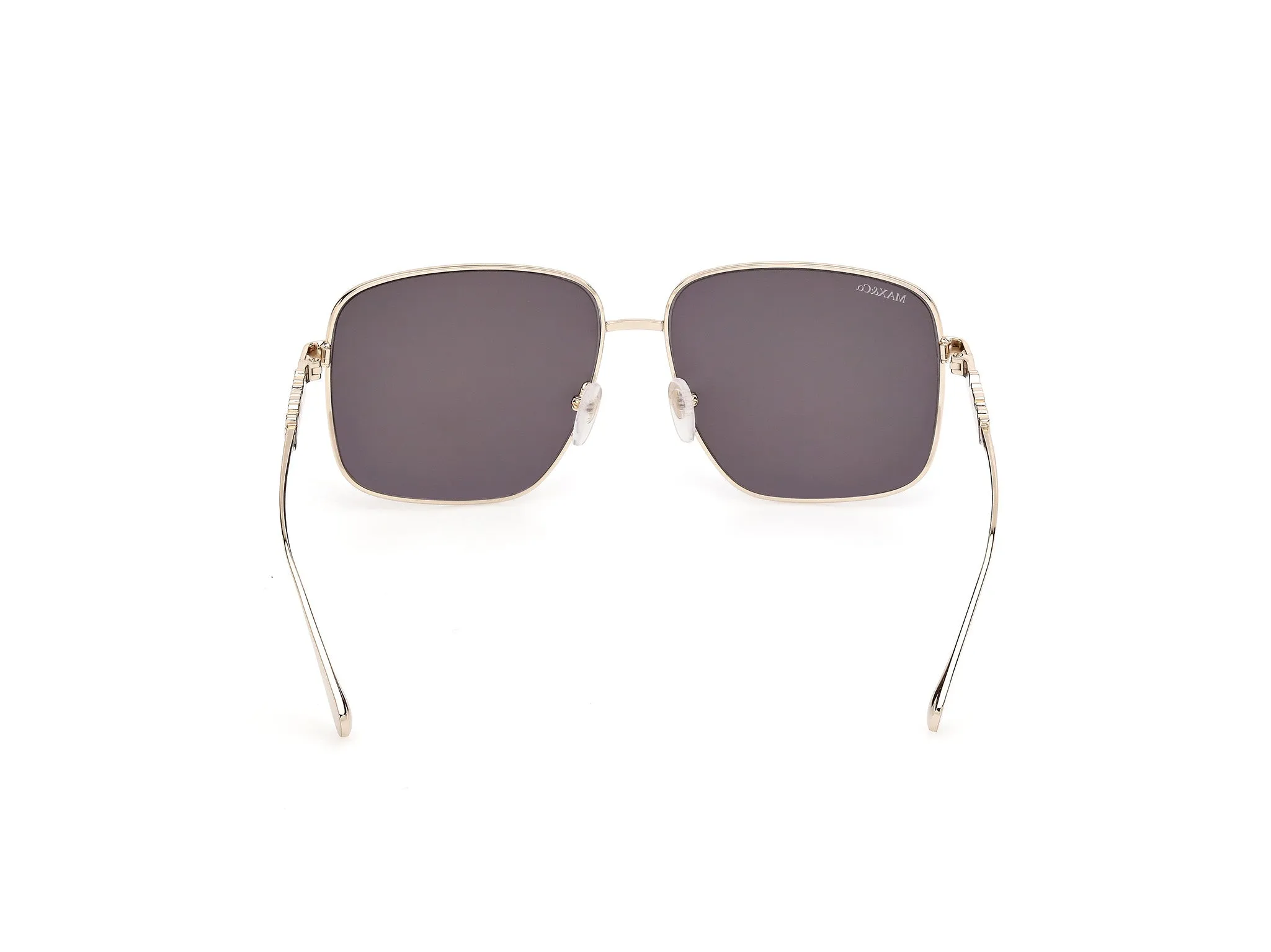 MAX&Co MO0170 32A Occhiali da sole Metallo Oro Fumo Squadrata Normale - immagine 4