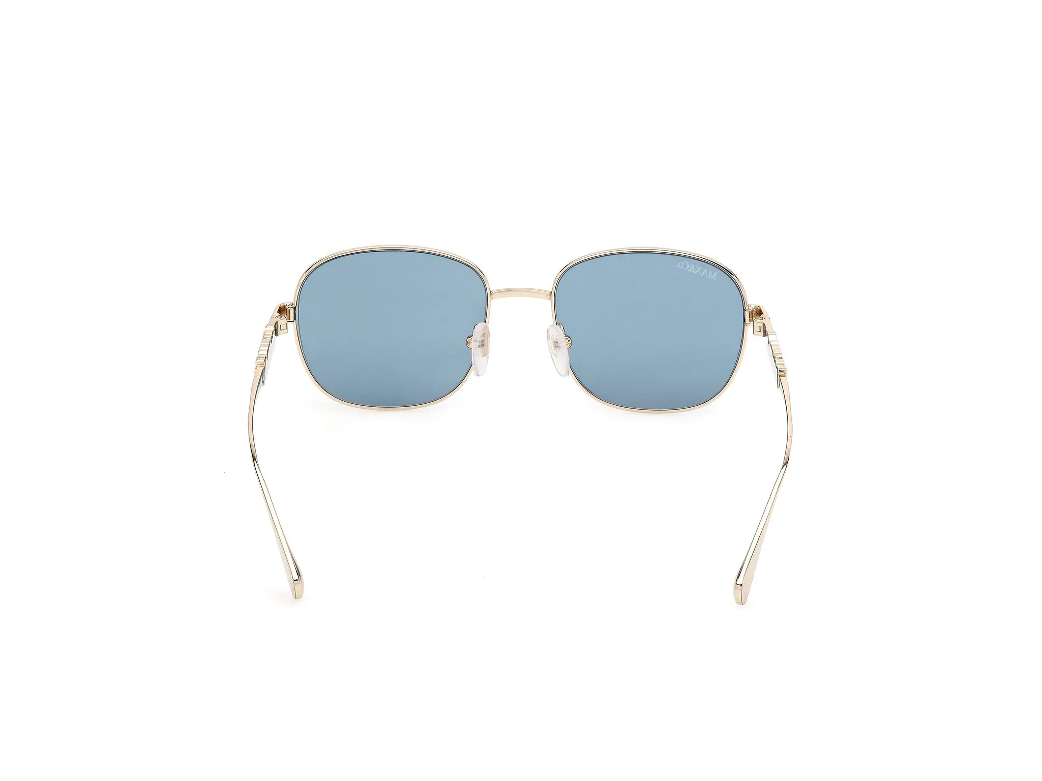 MAX&Co MO0169 32N Occhiali da sole Metallo Oro Verde Squadrata Normale - immagine 4
