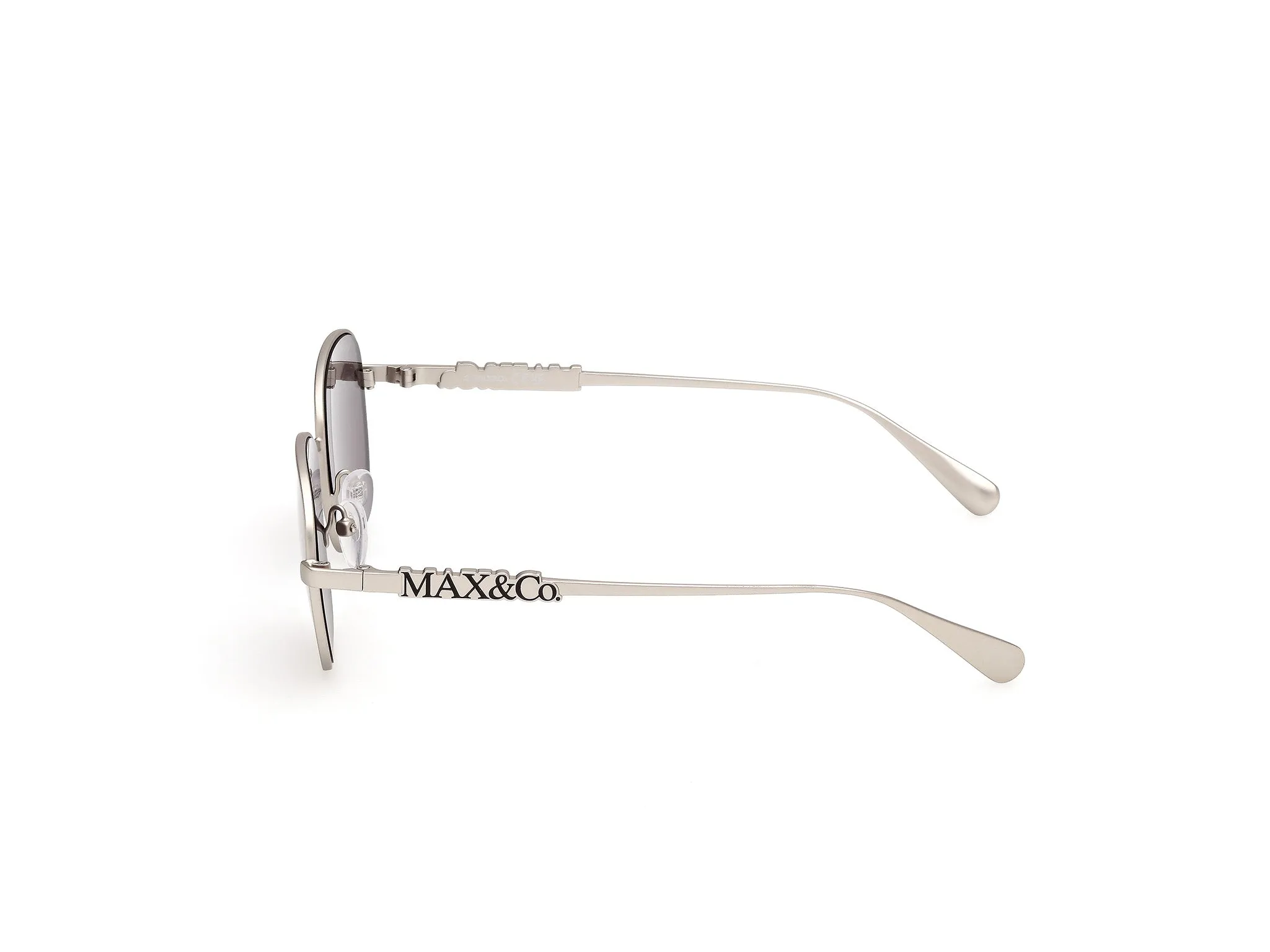 MAX&Co MO0169 17A Occhiali da sole Metallo Palladio Fumo Squadrata Normale - immagine 3