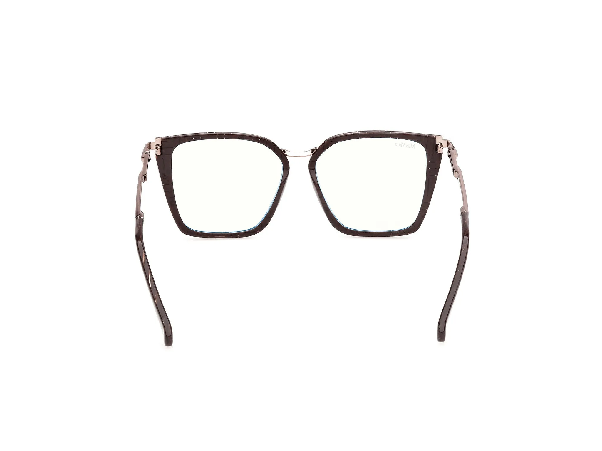 Max Mara MM5151-B 50 Montature da vista Acetato Marrone Cat Eye Normale - immagine 4