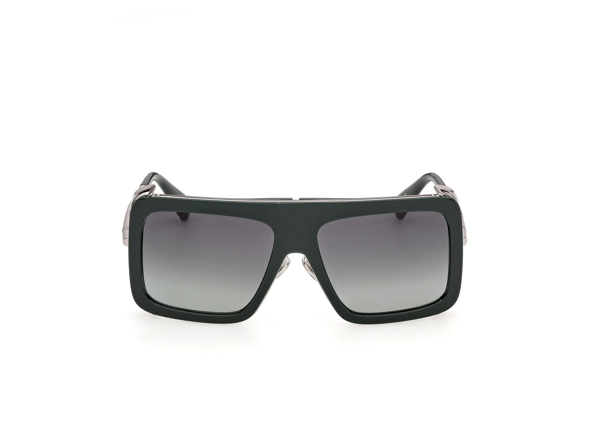 Max Mara MM0119 JEAN 90P Occhiali da sole Acetato Verde Verde Squadrata Normale - immagine 2