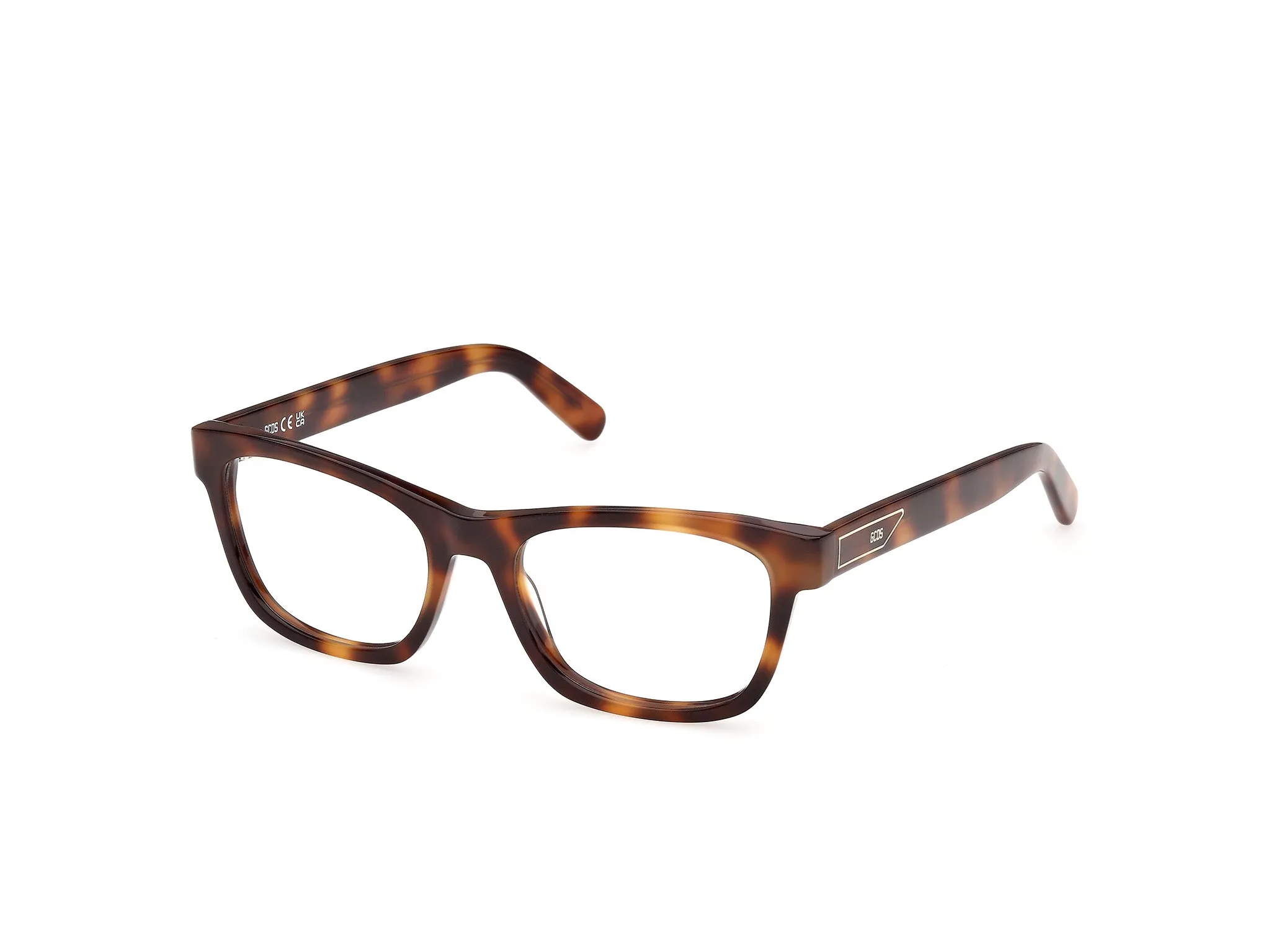 GCDS GD5060 52 Montature da vista Acetato Havana Geometrica Normale - immagine 1