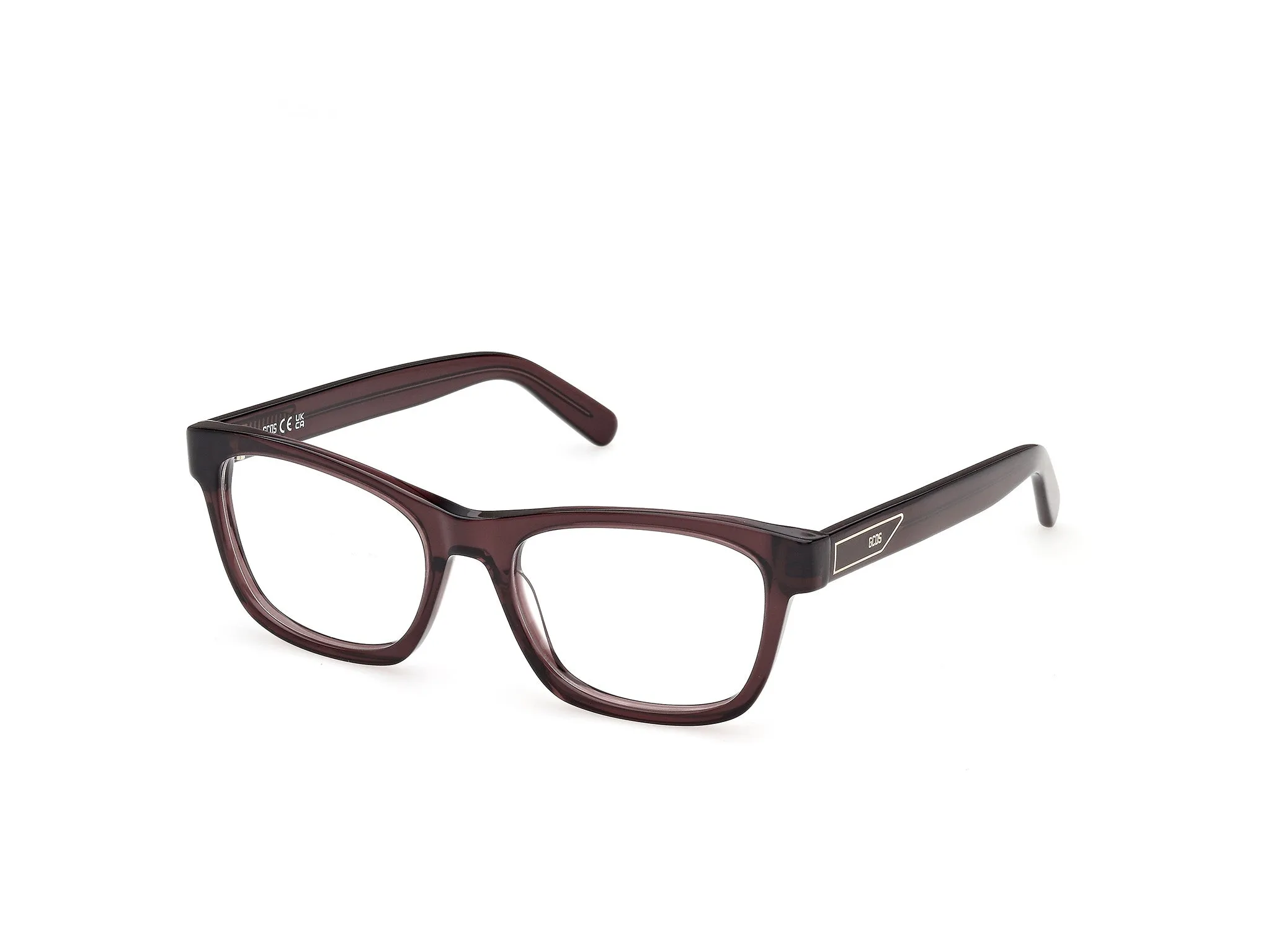 GCDS GD5060 48 Montature da vista Acetato Marrone Geometrica Normale - immagine 1