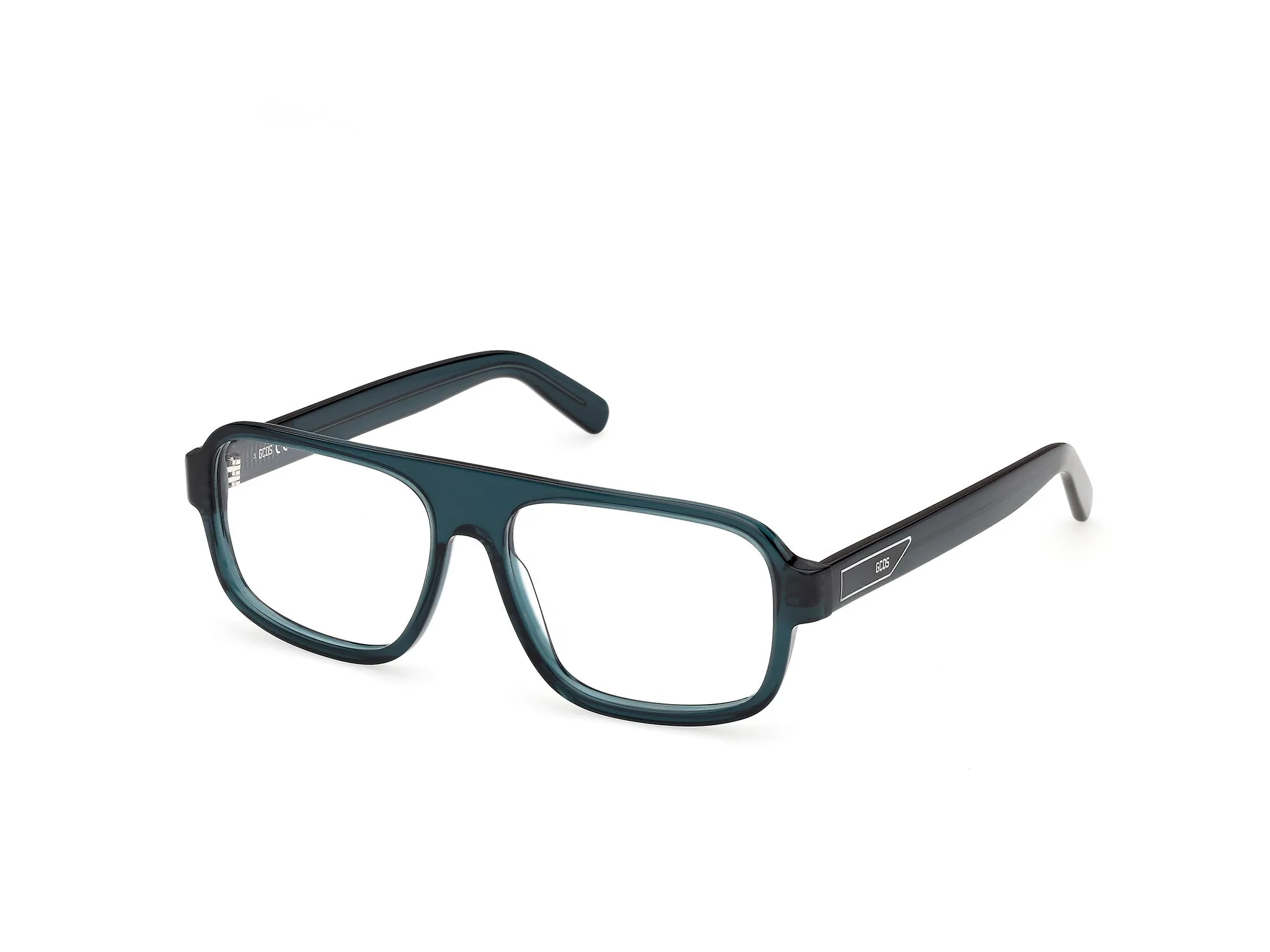 GCDS GD5059 87 Montature da vista Acetato Turchese Geometrica Normale - immagine 1
