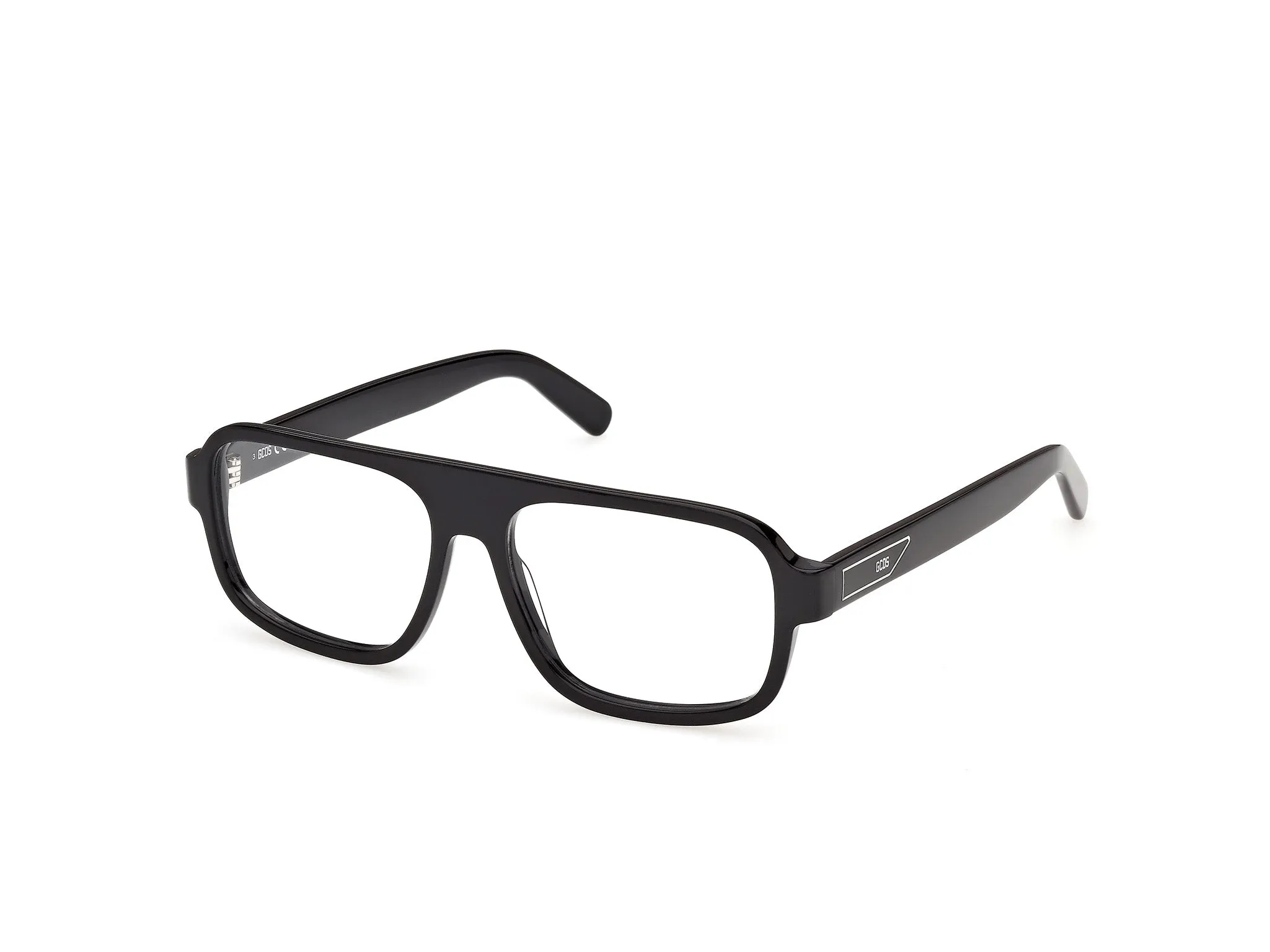 GCDS GD5059 1 Montature da vista Acetato Nero Geometrica Normale - immagine 1