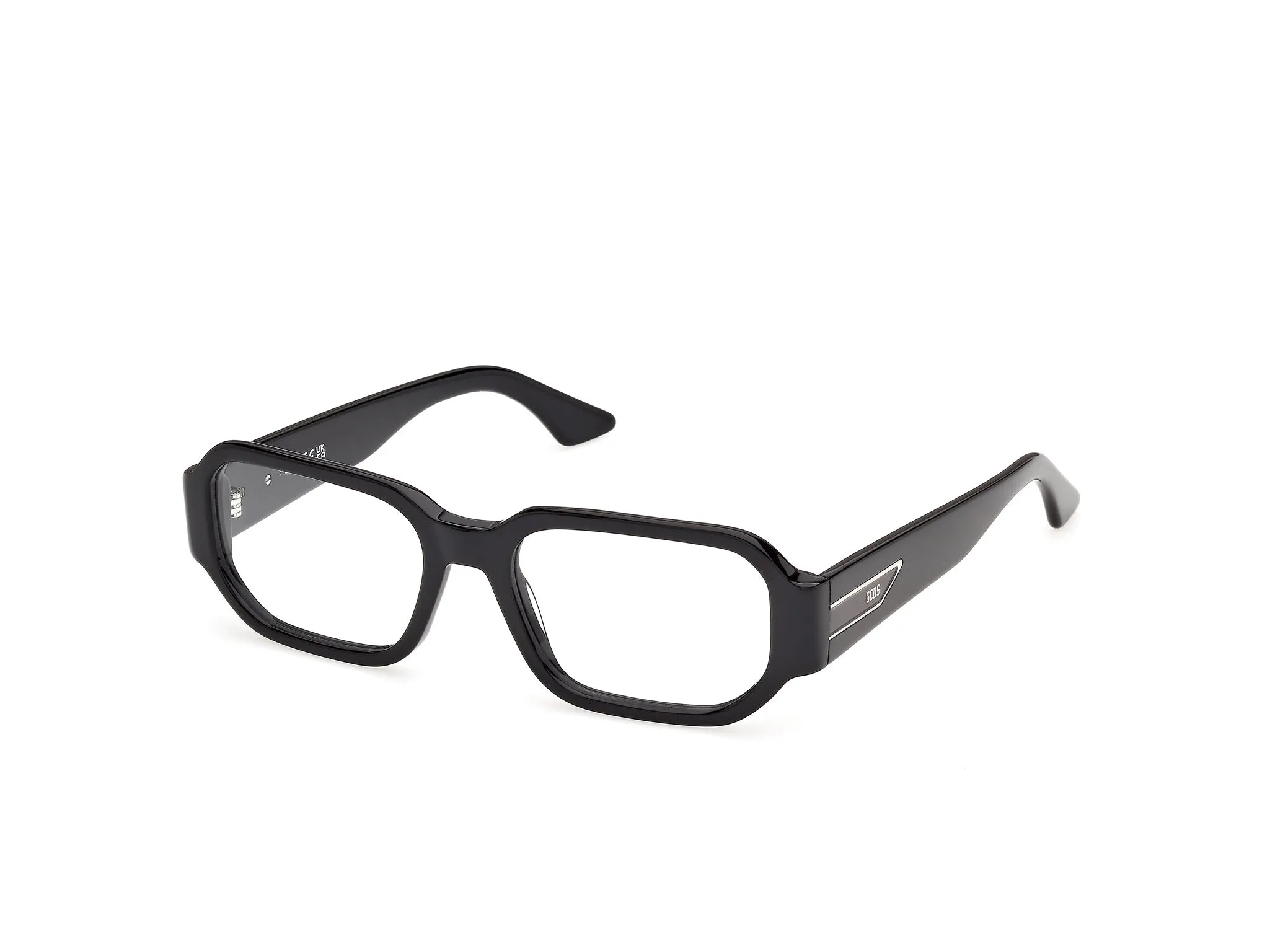 GCDS GD5058 1 Montature da vista Acetato Nero Geometrica Normale - immagine 1