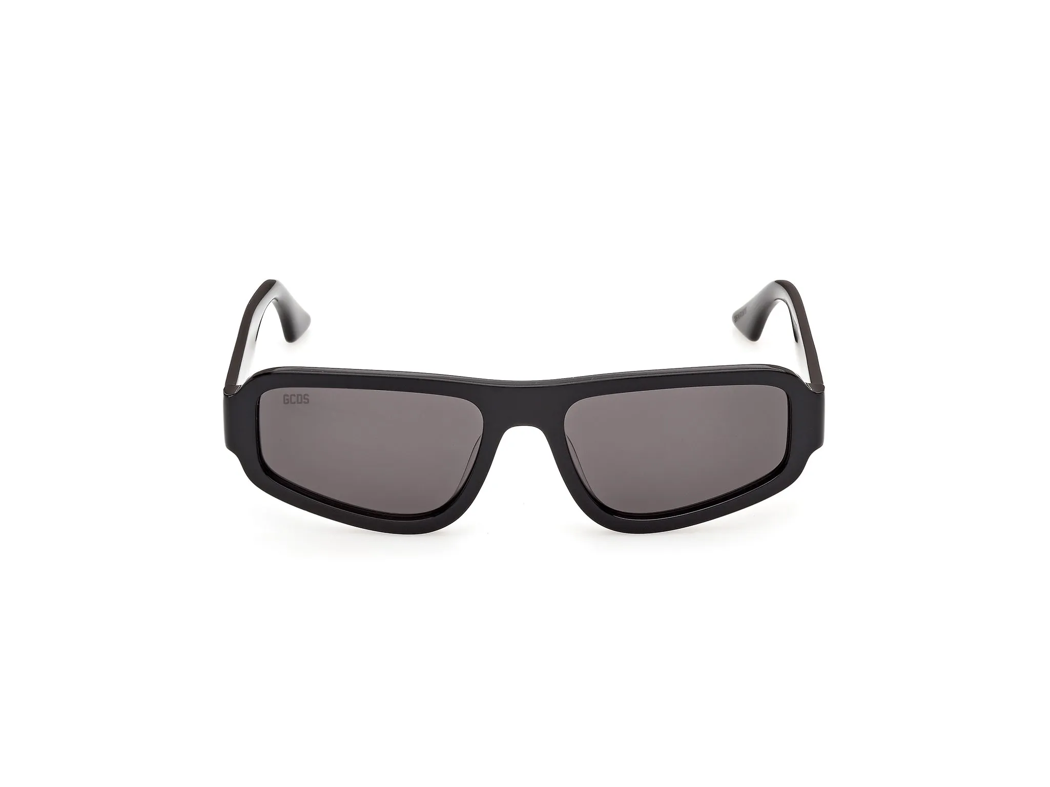 GCDS GD0081 01A Occhiali da sole Acetato Nero Fumo Squadrata Normale - immagine 2