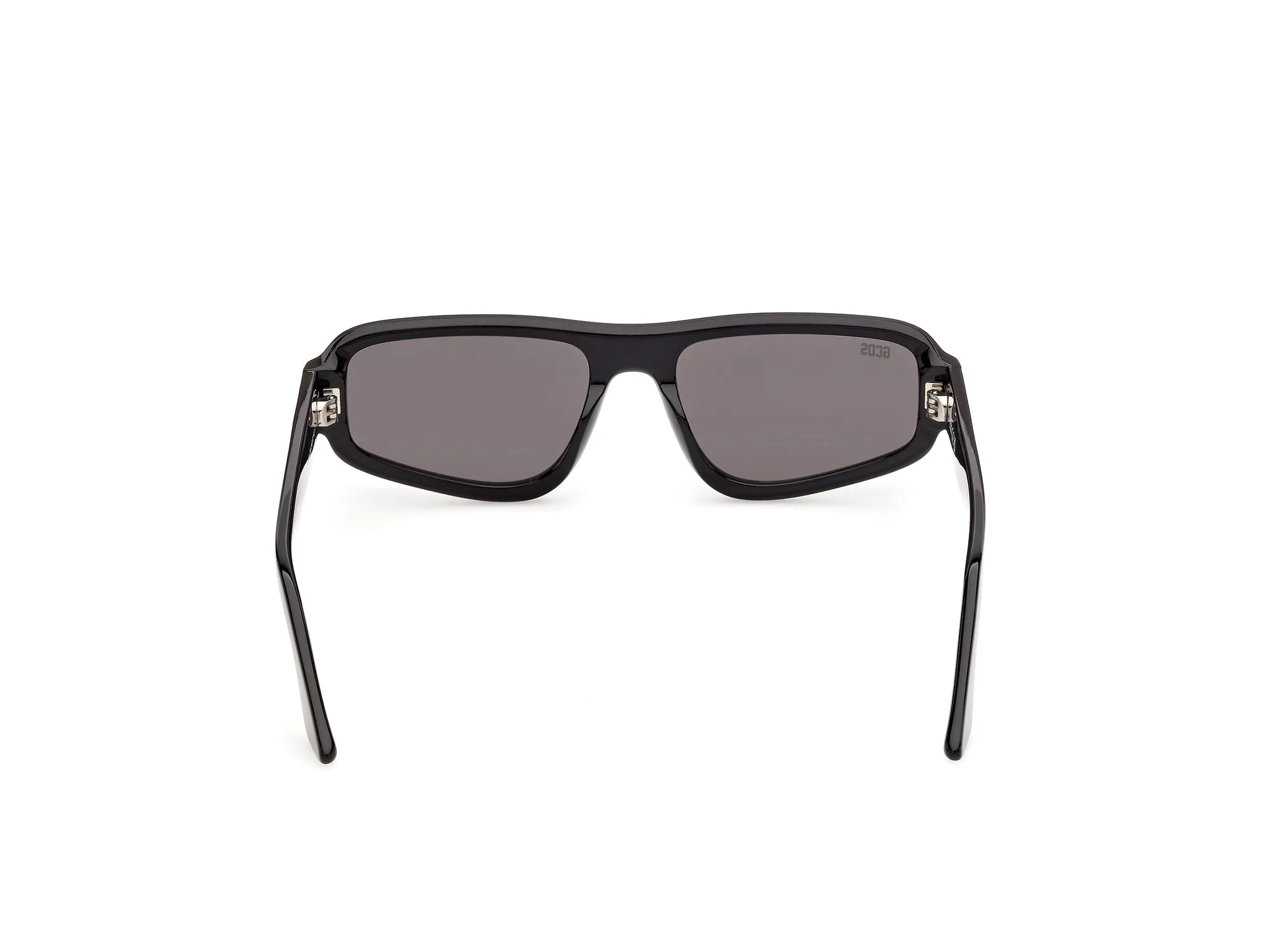 GCDS GD0081 01A Occhiali da sole Acetato Nero Fumo Squadrata Normale - immagine 4