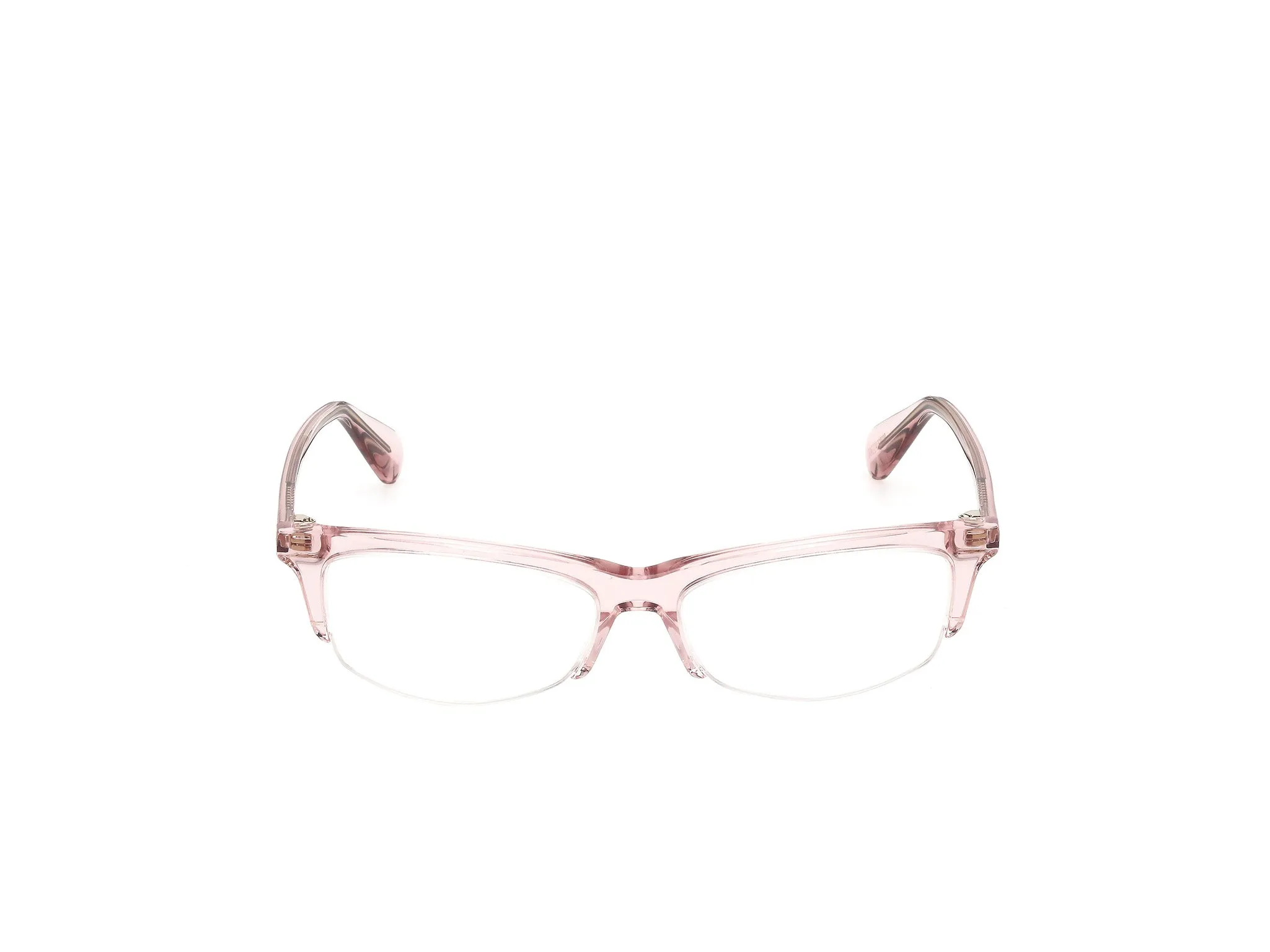 MAX&Co MO5240 72 Montature da vista Acetato Rosa Squadrata Normale - immagine 2