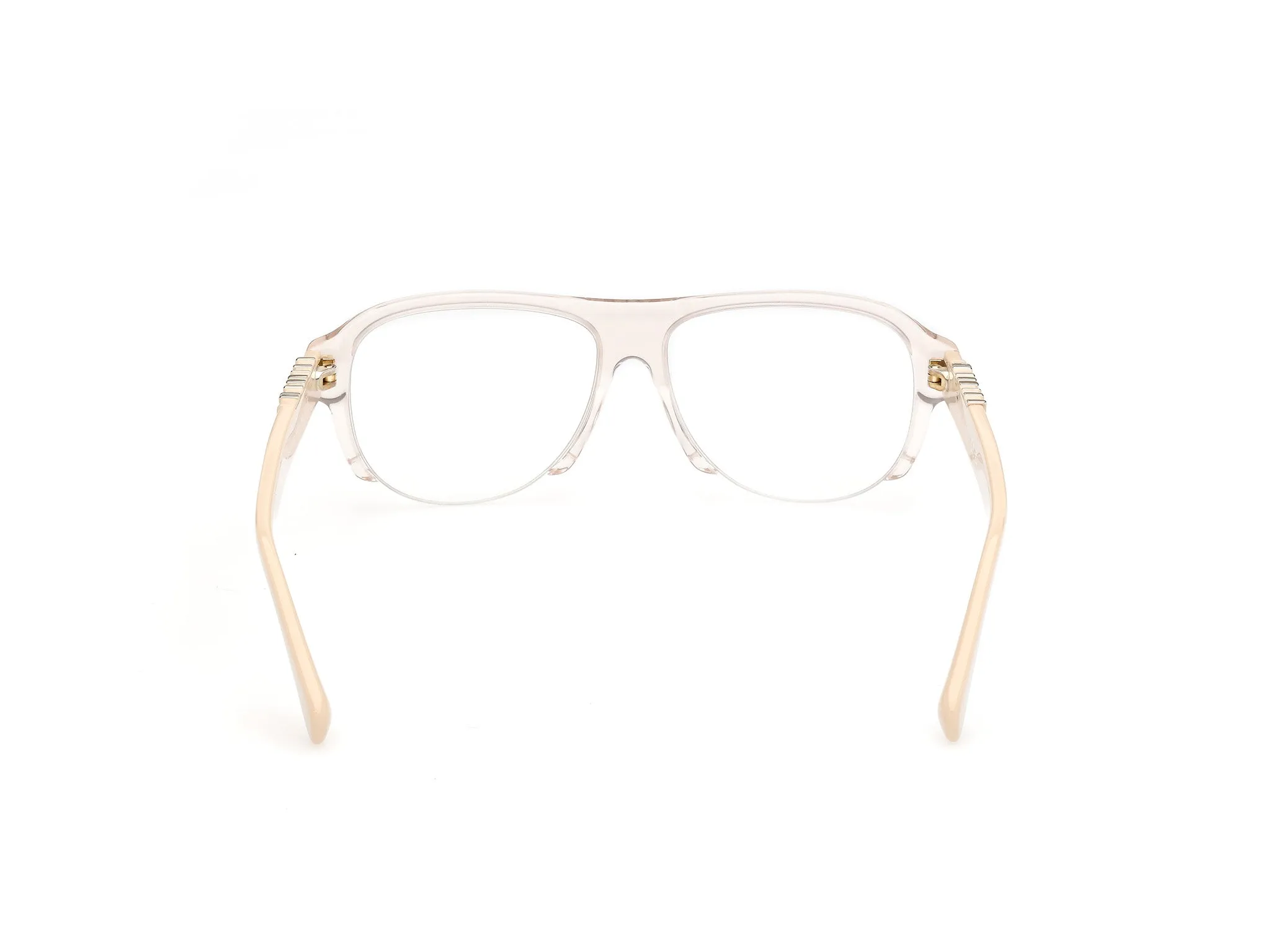 MAX&Co MO5231 57 Montature da vista Acetato Beige Pilot Normale - immagine 4