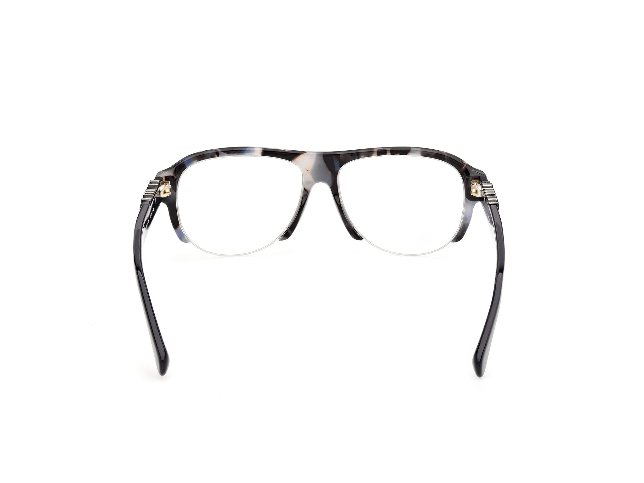 MAX&Co MO5231 55 Montature da vista Acetato Havana Pilot Normale - immagine 4