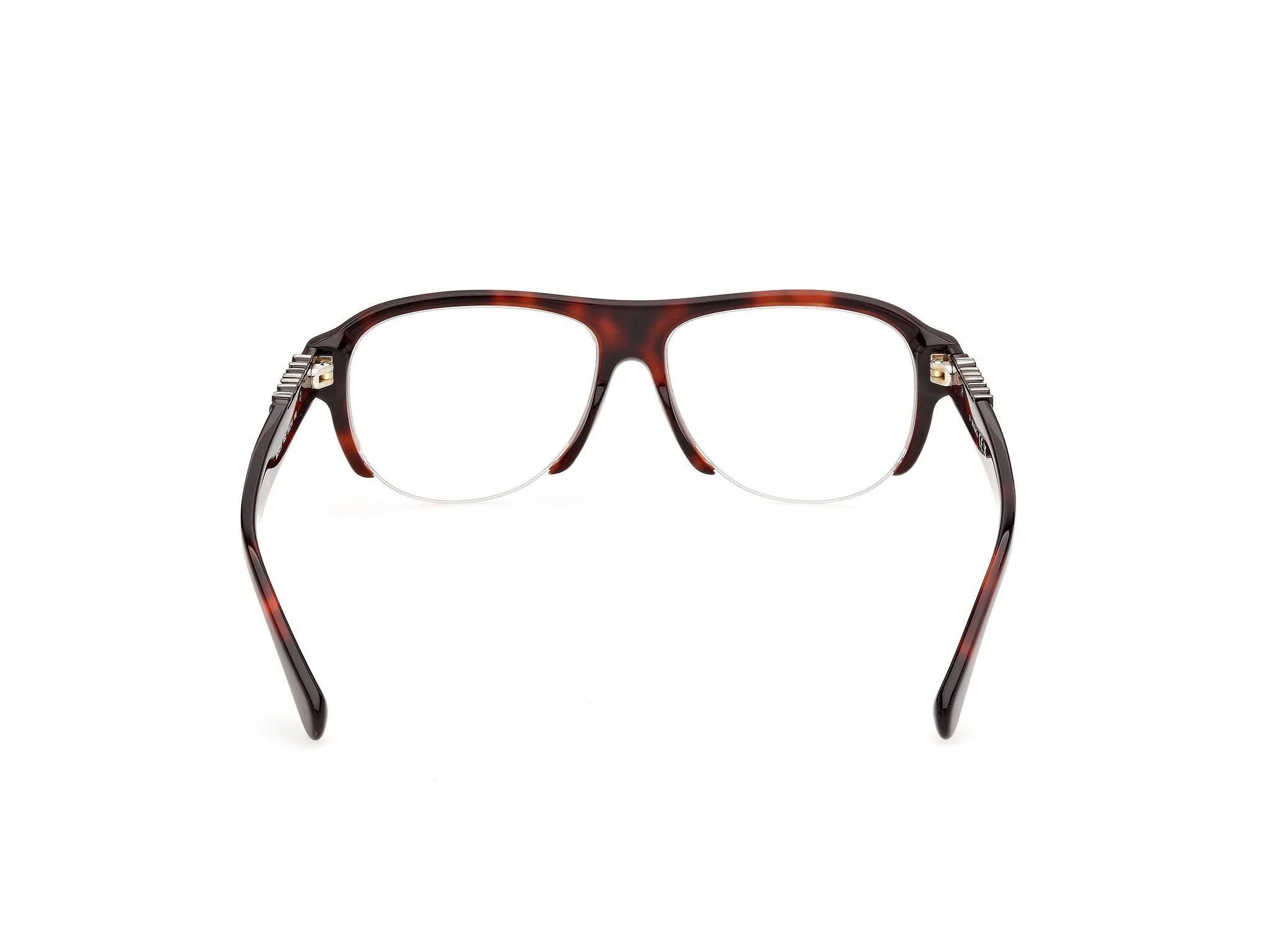 MAX&Co MO5231 52 Montature da vista Acetato Havana Pilot Normale - immagine 4