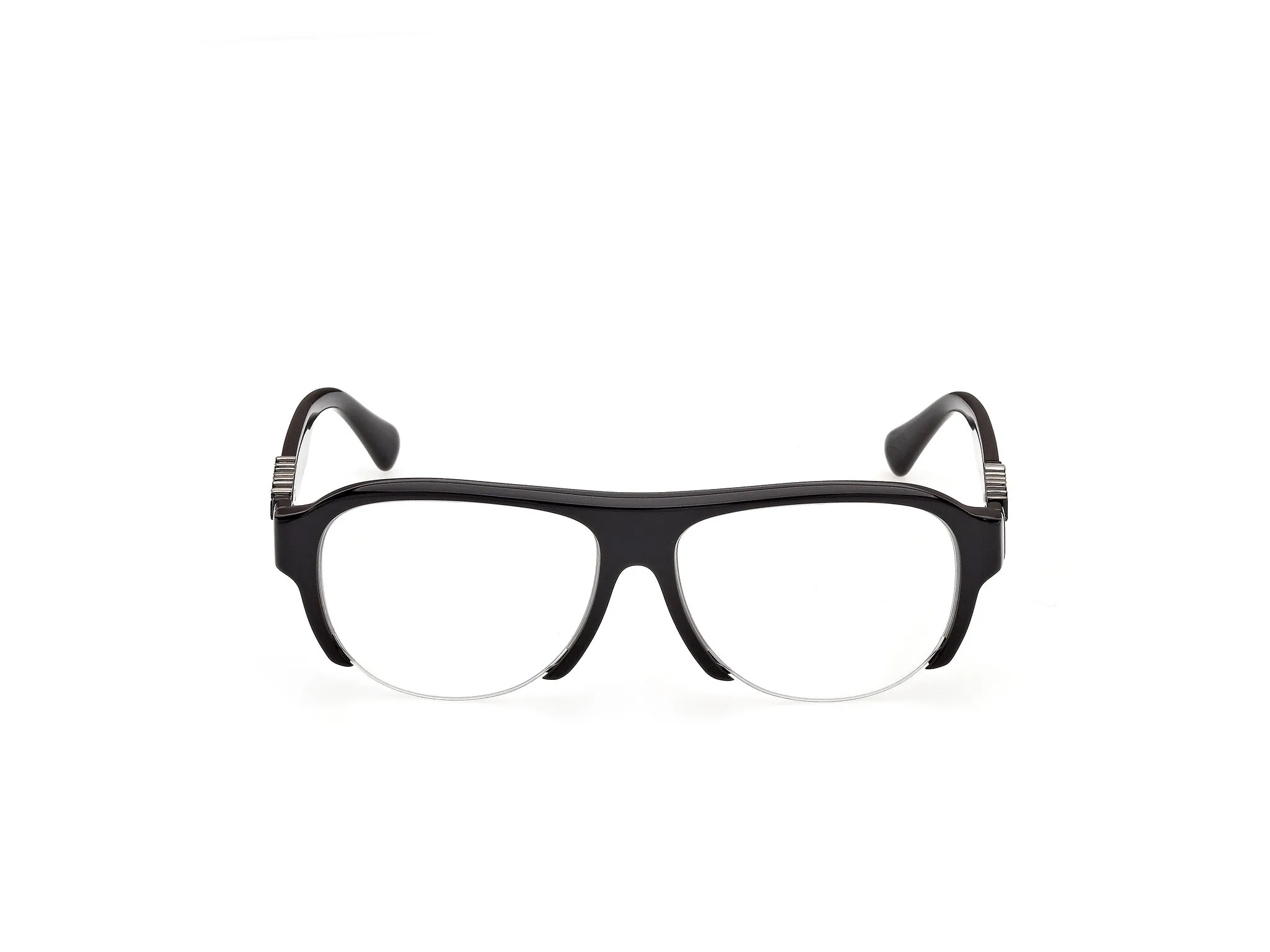 MAX&Co MO5231 1 Montature da vista Acetato Nero Pilot Normale - immagine 2
