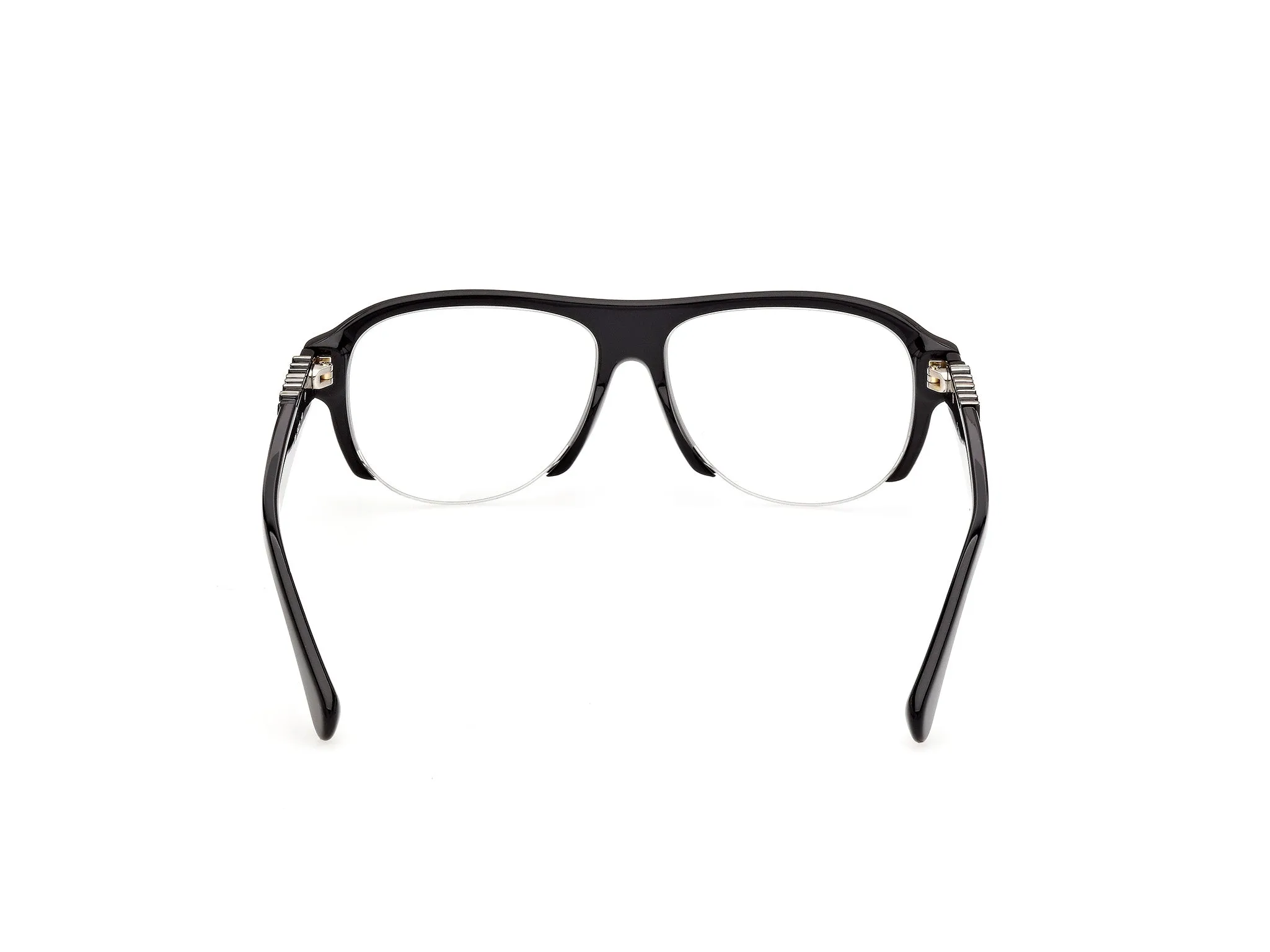 MAX&Co MO5231 1 Montature da vista Acetato Nero Pilot Normale - immagine 4