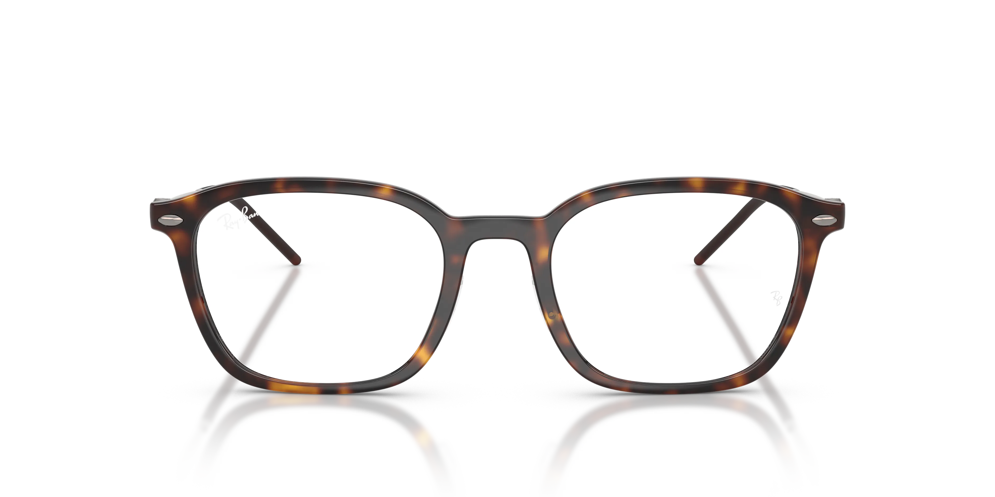 Ray - Ban RX7555 2012 Montature da vista Acetato Tartaruga Squadrata Normale - immagine 3