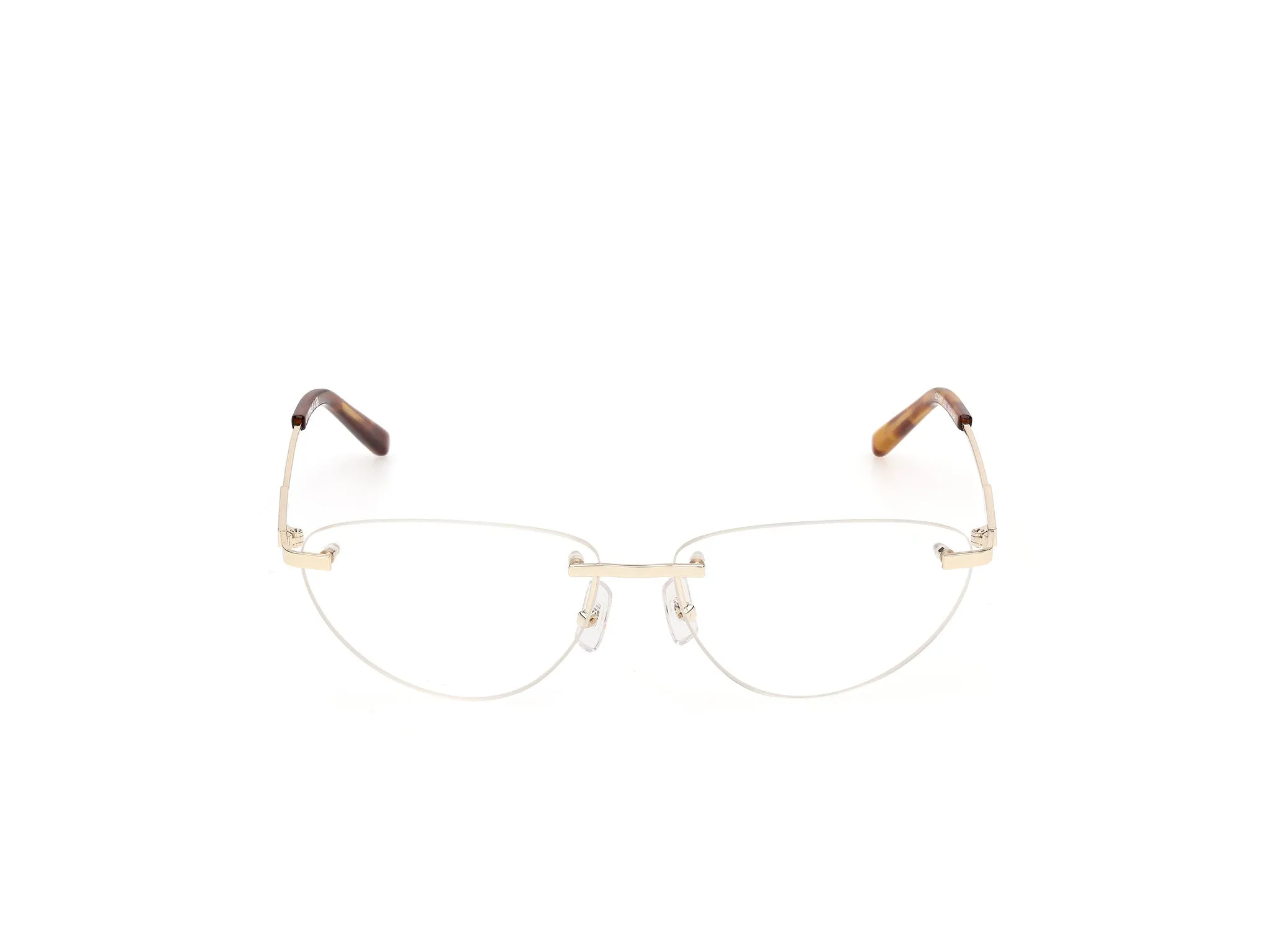 GCDS GD5063 32 Montature da vista Metallo Oro Cat Eye Normale - immagine 2