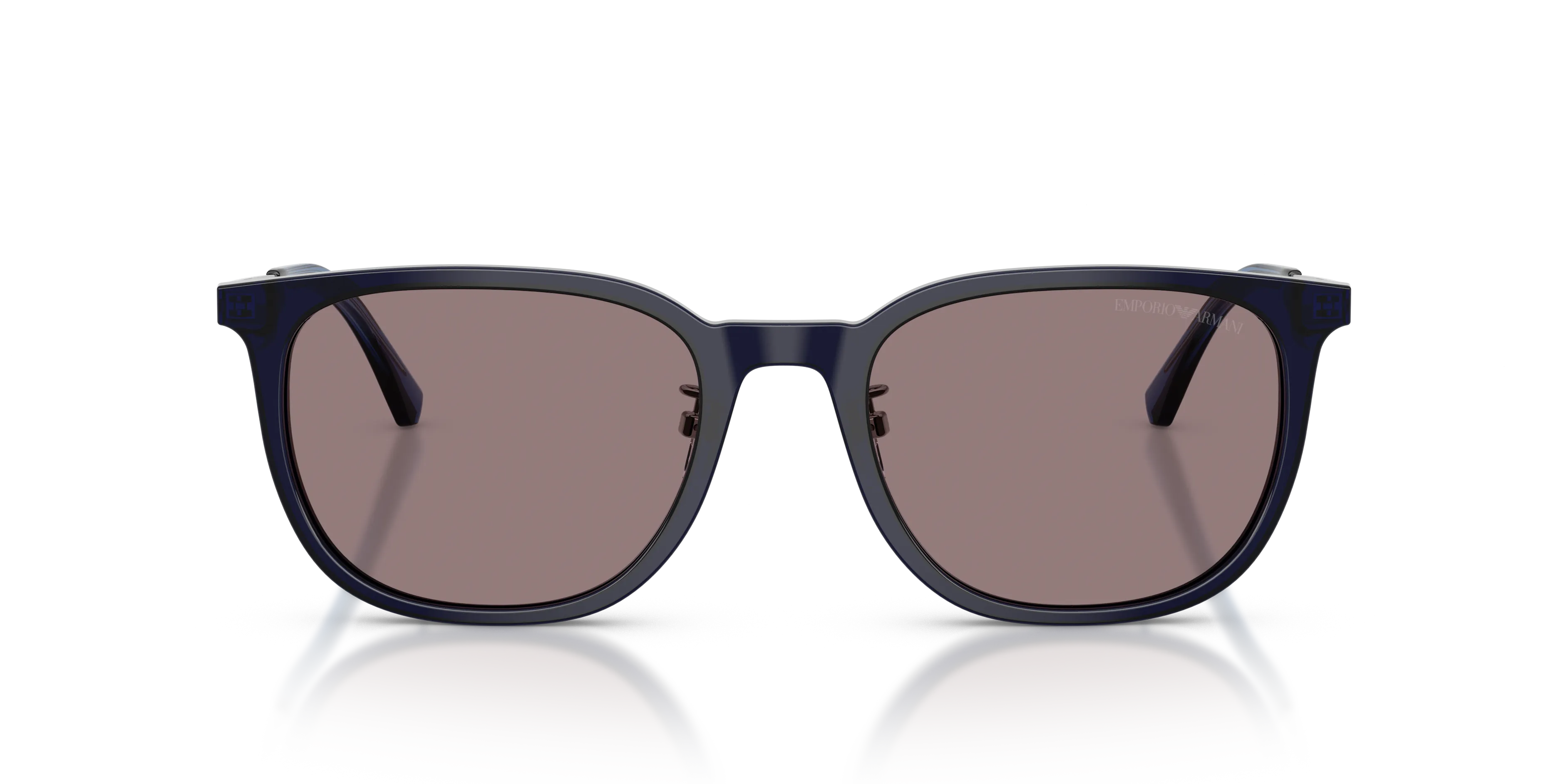 Emporio Armani EA4286D 53587N Occhiali da sole Acetato Blu Viola Geometrica Normale - immagine 3