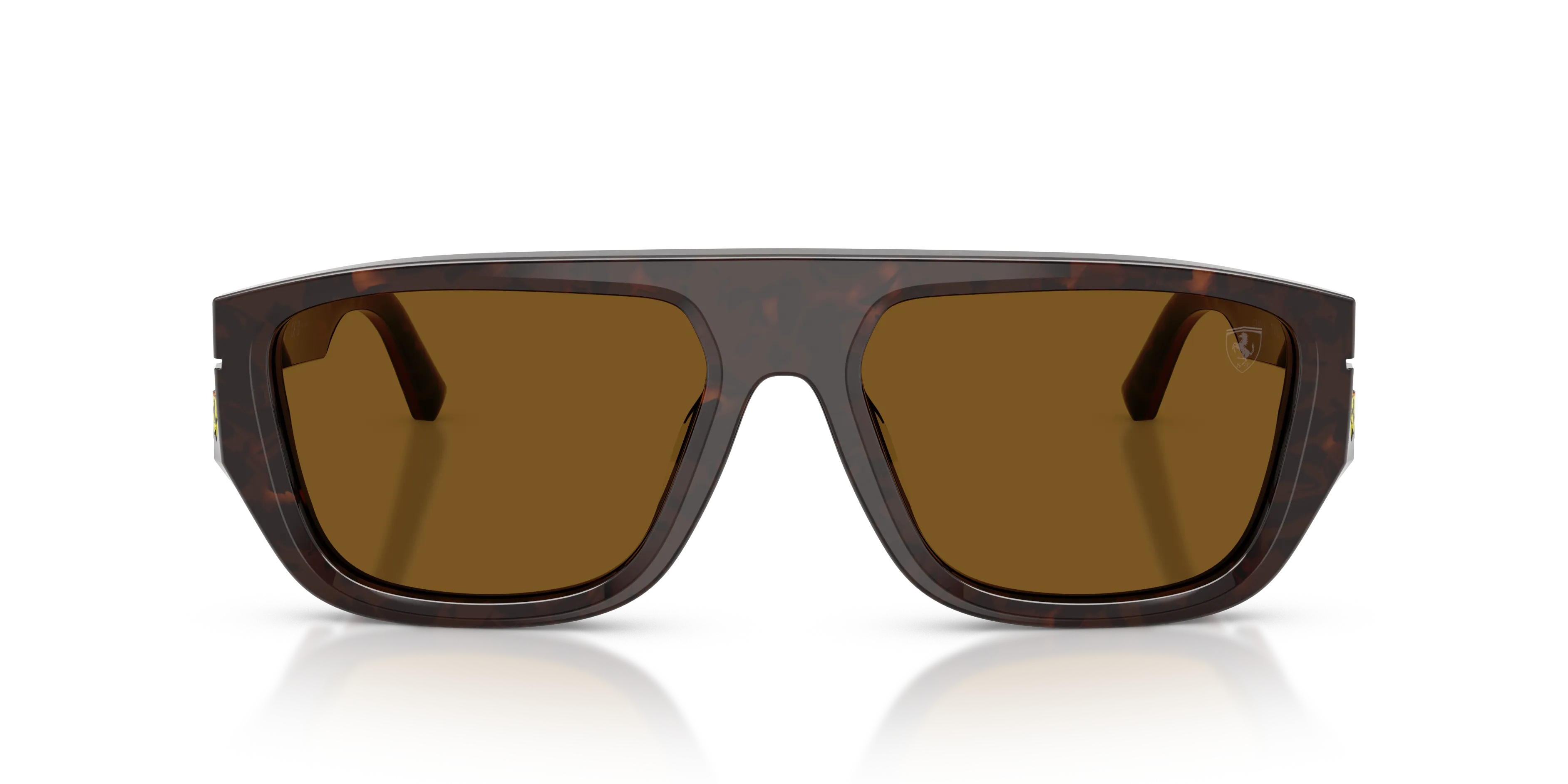 Ferrari Scuderia FZ6036U 774/83 Occhiali da sole Acetato Tartaruga Marrone Pillow Polarizzata - immagine 3