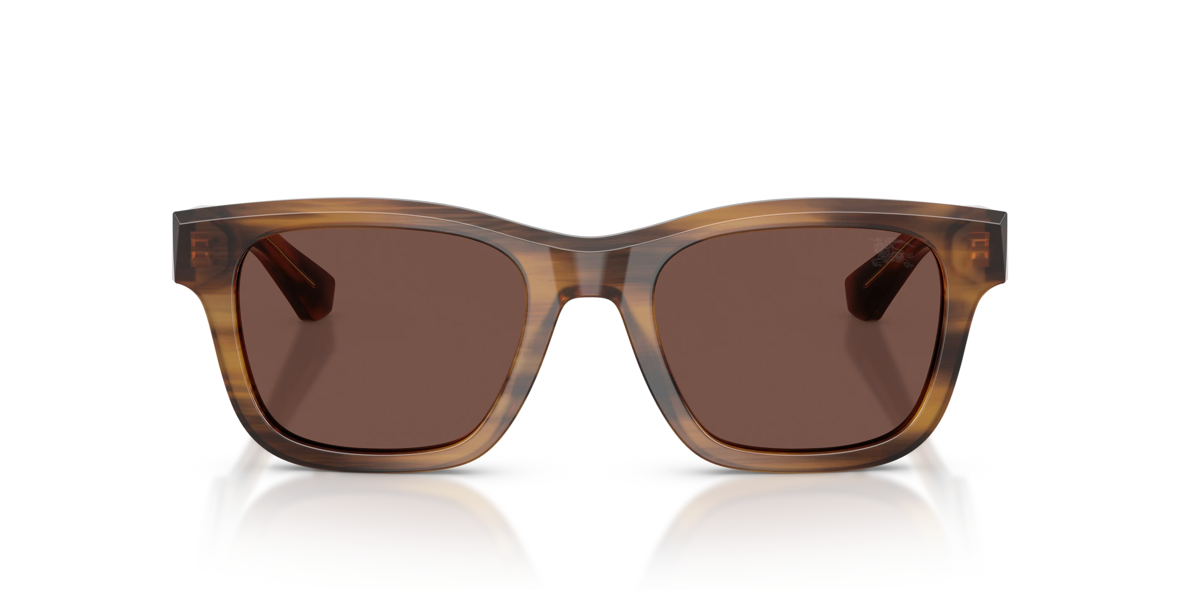 Burberry BE4504 425373 Occhiali da sole Acetato Tartaruga Marrone Squadrata Normale - immagine 3