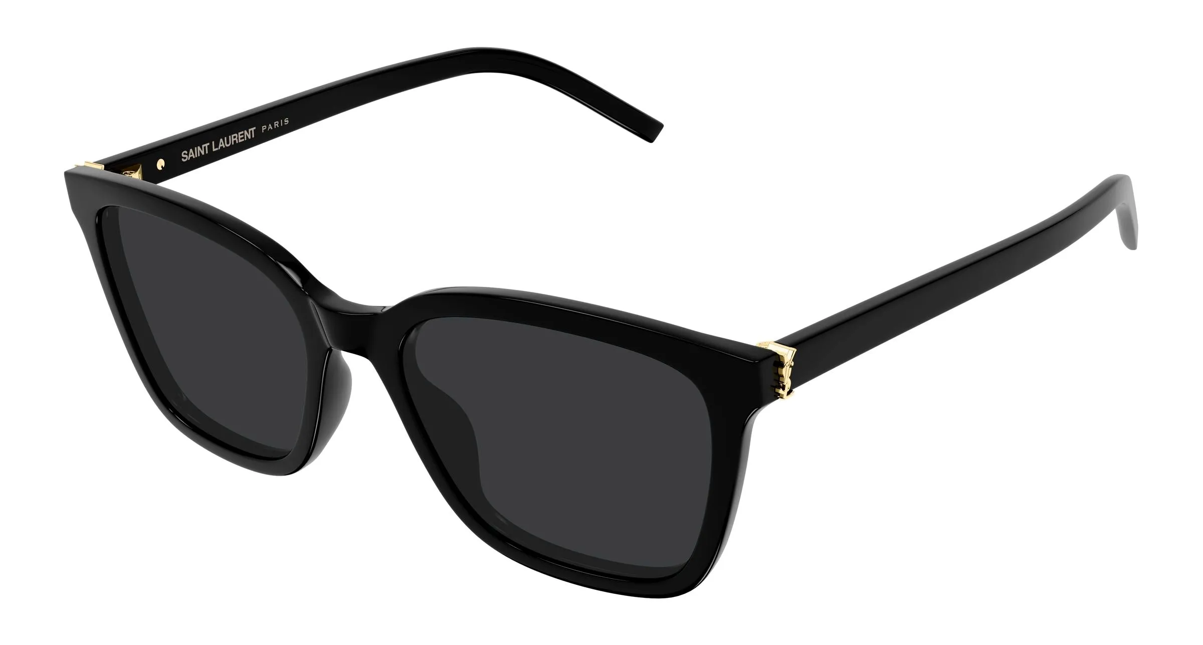 SAINT LAURENT SL M178 001 Occhiali da sole Acetato Nero Nero Cat Eye - immagine 1