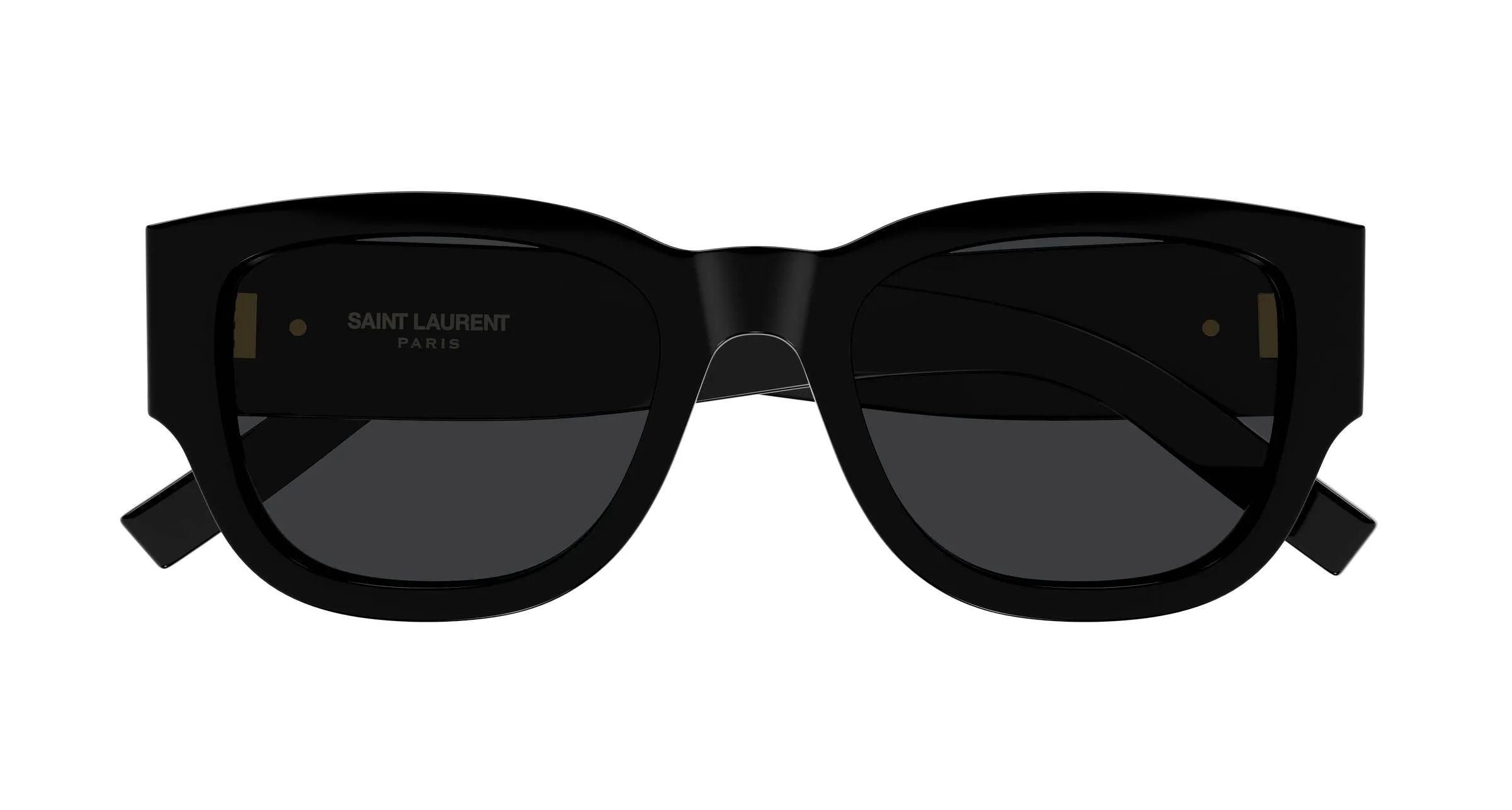 SAINT LAURENT SL M174 001 Occhiali da sole Acetato Nero Nero Cat Eye - immagine 2