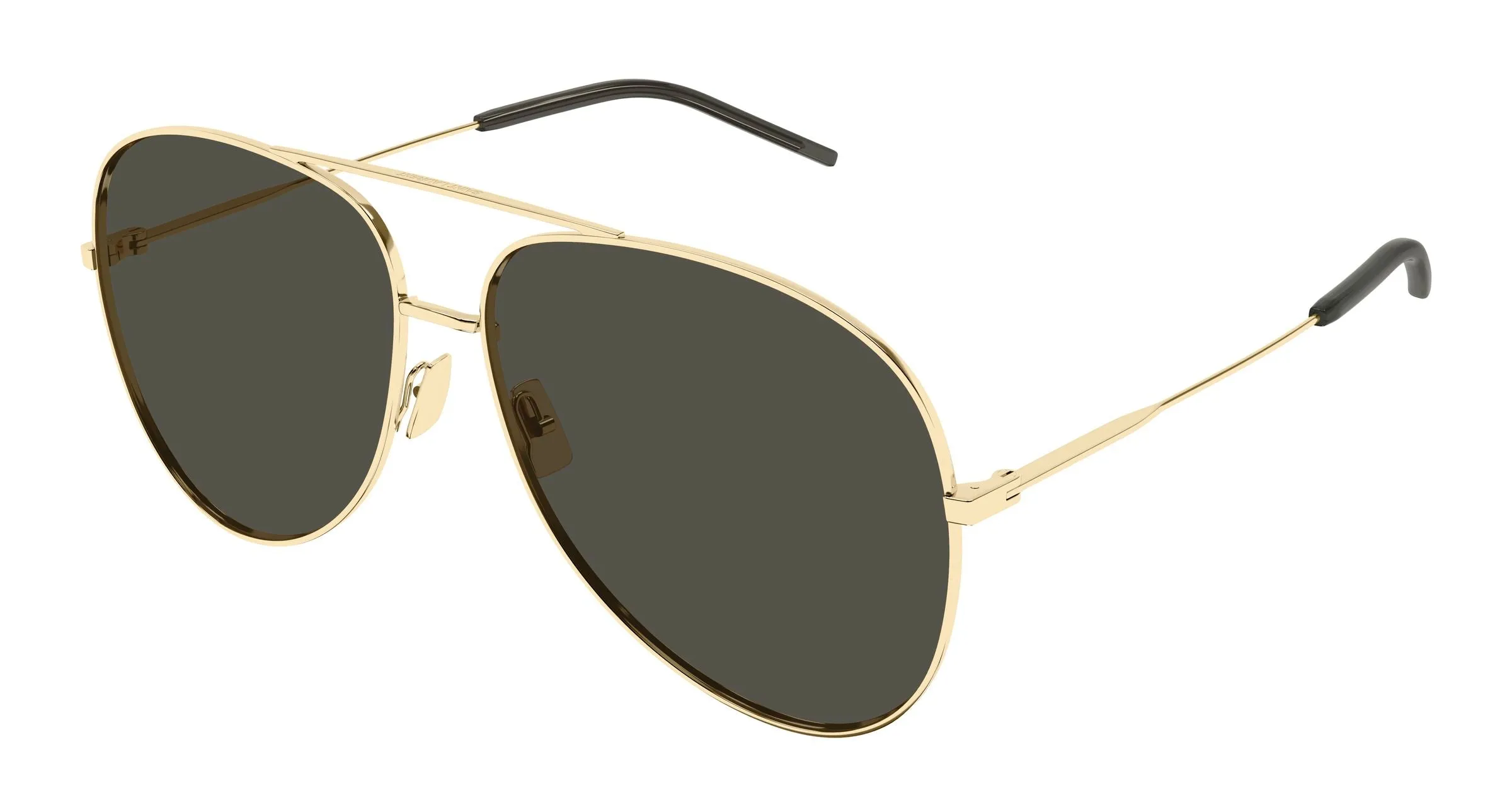 SAINT LAURENT SL 972 003 Occhiali da sole Metallo Oro Grigio - immagine 1