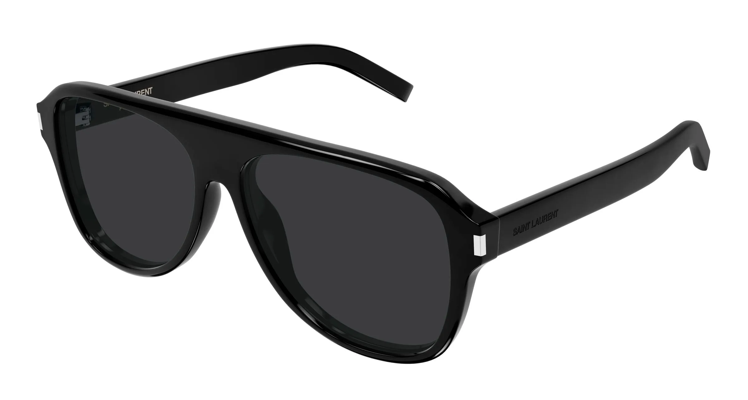 SAINT LAURENT SL 970 001 Occhiali da sole Acetato Nero Nero Pilot - immagine 1