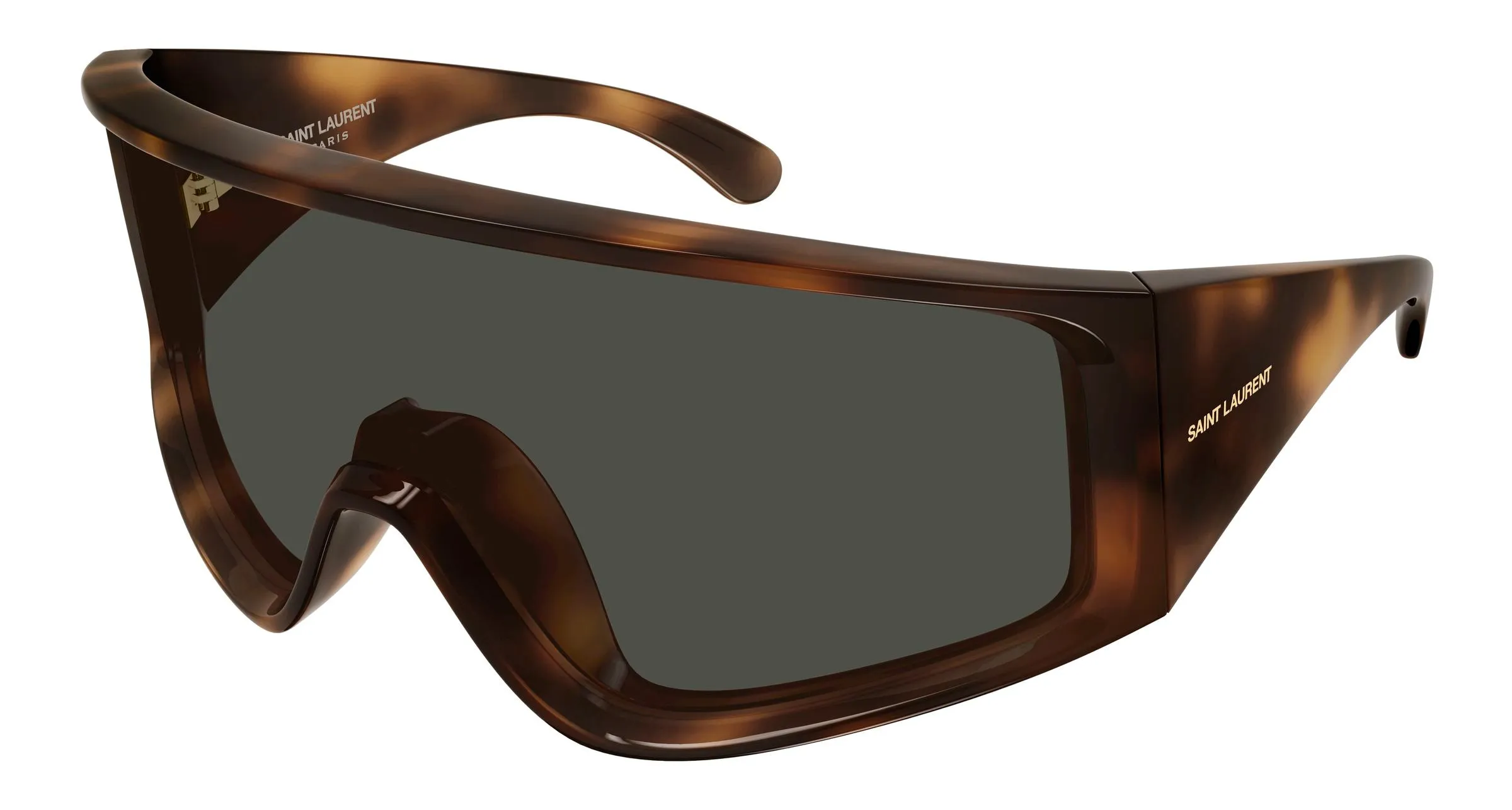 SAINT LAURENT SL 969 005 Occhiali da sole Bio-iniettato Havana Grigio Geometrica - immagine 1