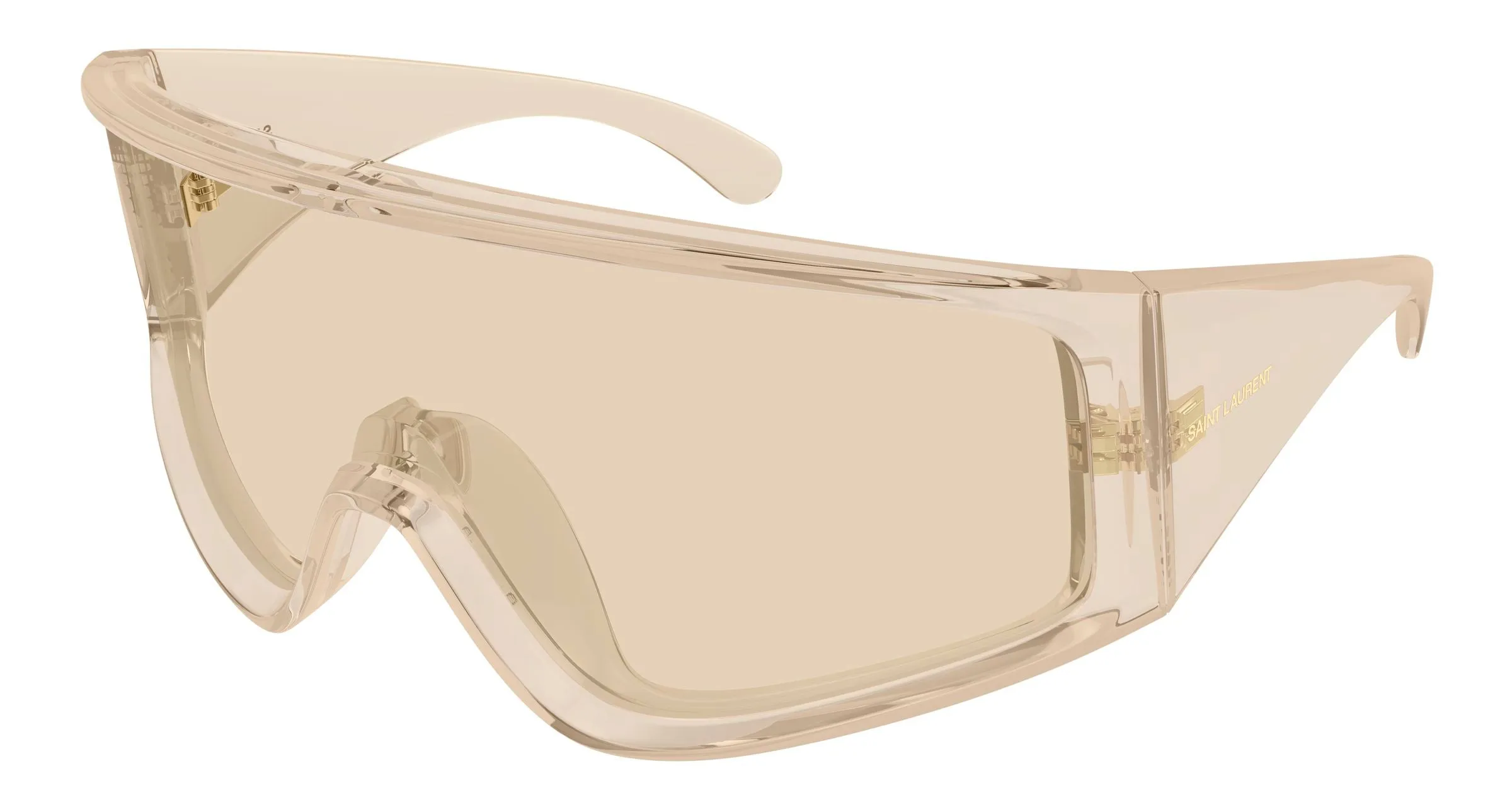 SAINT LAURENT SL 969 002 Occhiali da sole Bio-iniettato Giallo Marrone Geometrica - immagine 1