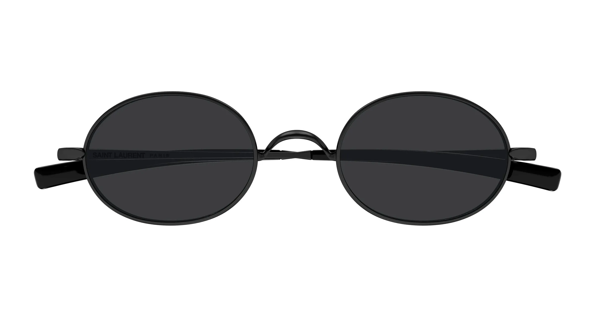 SAINT LAURENT SL 948 T 001 Occhiali da sole Titanio Nero Nero Rotonda - immagine 2